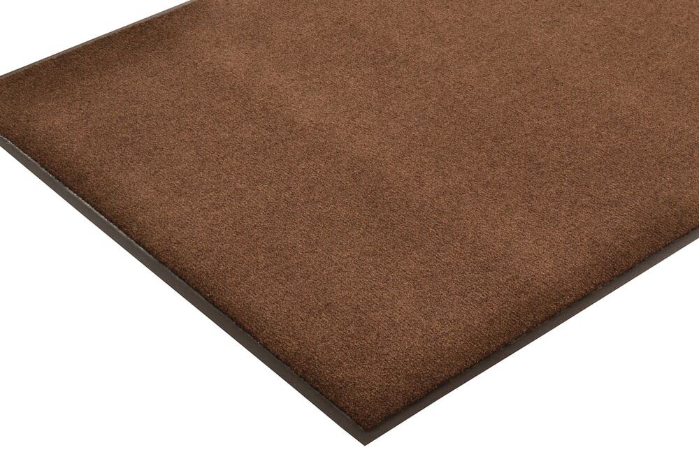 NoTrax 130 Sabre™ Vinyl Backed Entrance Mat - 3' x 10' Brown Indoor/Outdoor Doormat for Home, Office, Garage & Commercial Use - Heavy Duty Anti-Slip Floor Mat for High Traffic Areas
