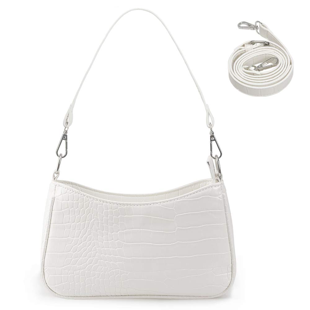 Vintage Small Shoulder Bag for Women - Retro Classic Clutch Purse with 2 Removable Straps, Crossbody & Tote Handbag | Perfect for Daily Use, Travel & Date Night