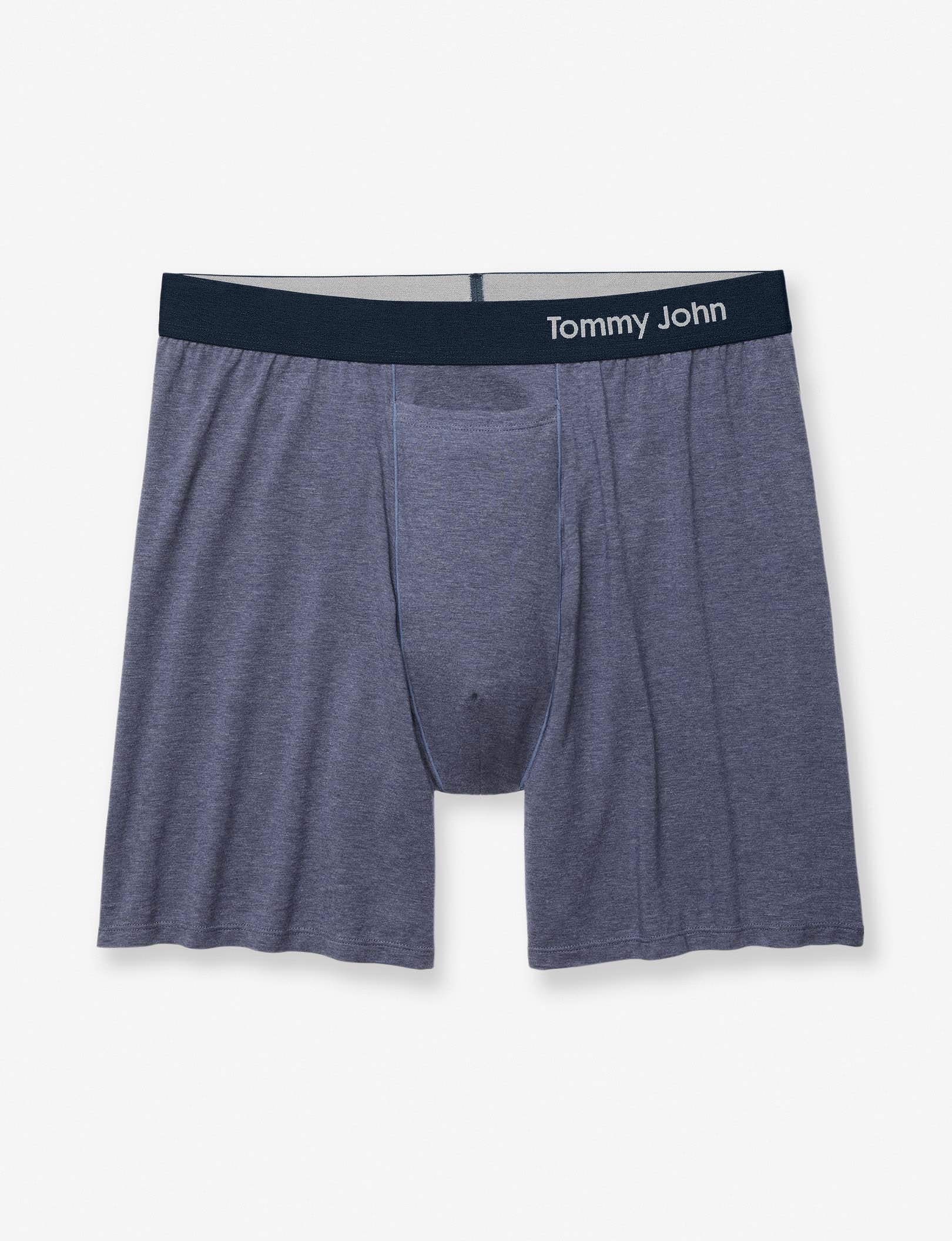 Breathable Cotton Relaxed Fit Boxer Briefs for Men - 6 Pack | Soft & Comfortable Underwear for Daily Wear, Lounge & Sleep