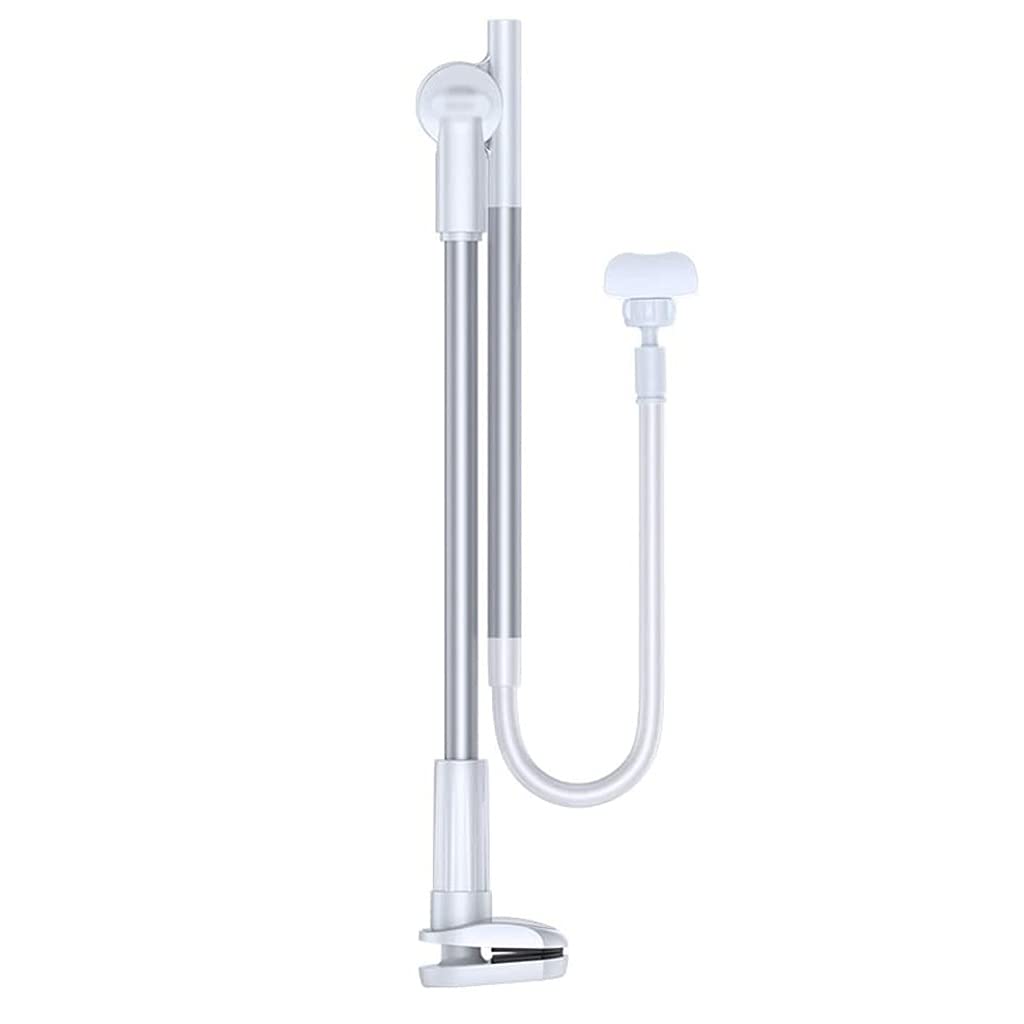 BZLSFHZ 360° Rotating Phone Clip Holder - Adjustable Lazy Bracket for iPhone, Samsung & Smartphones - Perfect for Bedroom, Office, Kitchen & Bathroom Use - Hands-Free Viewing While Cooking, Working & Relaxing