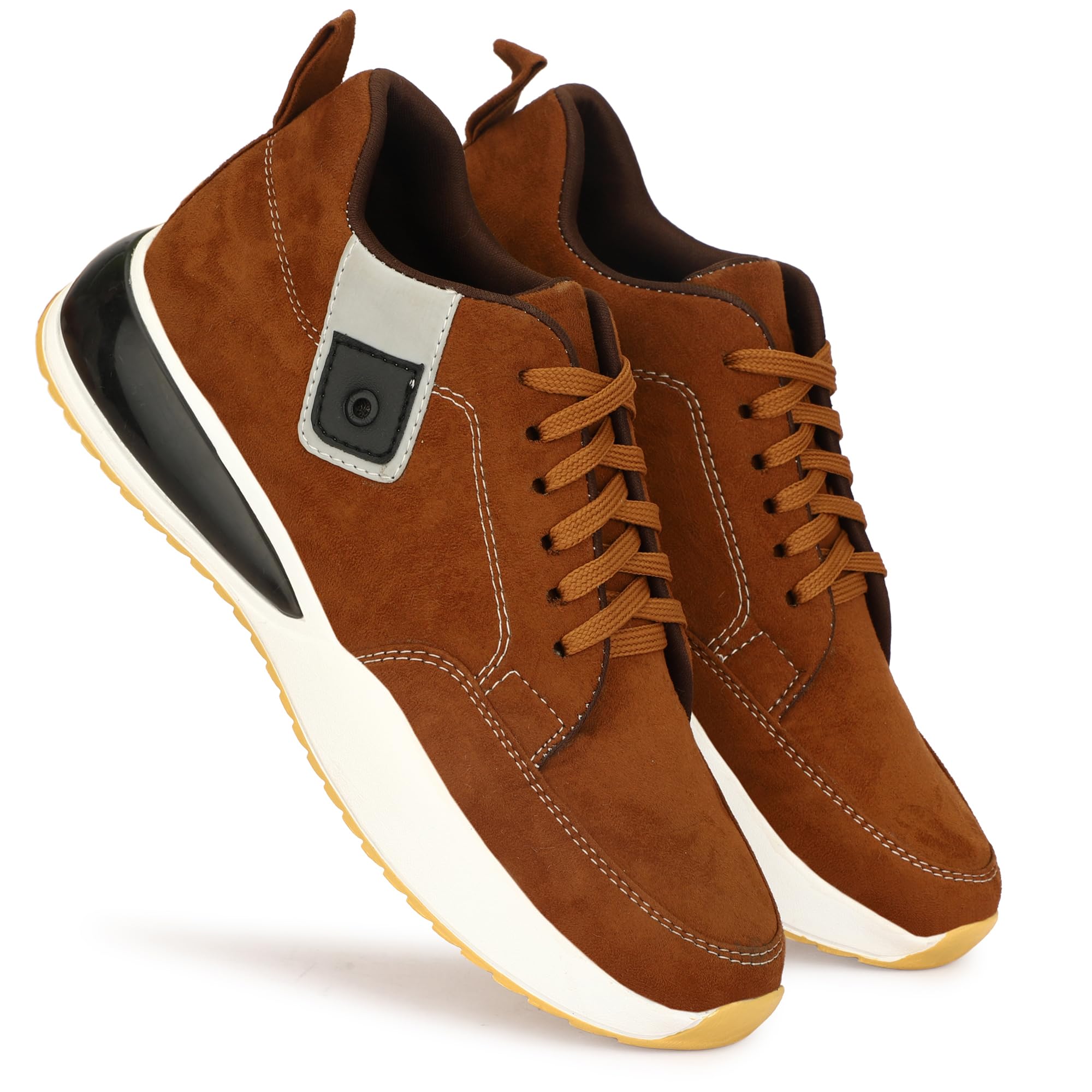 Inklenzo 7037 Men's Sports Casual Sneakers - Lightweight Walking & Running Shoes for Men - Perfect for Gym, Workouts, and Everyday Wear
