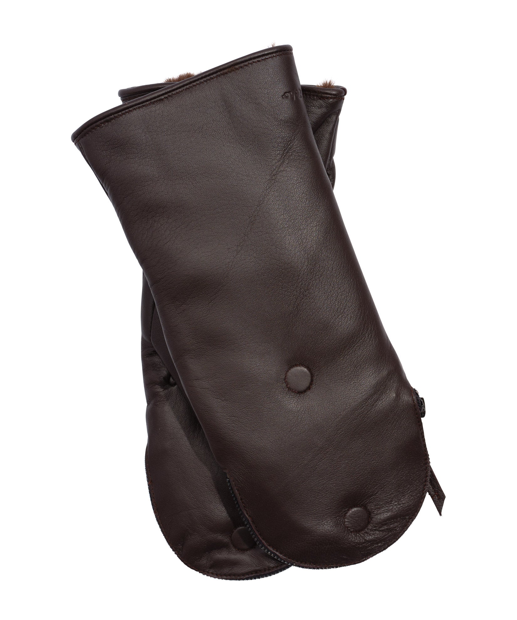 Cozy Zip Top Mittens with Faux Fur Lining - Winter Gloves for Women & Men - Perfect for Snowboarding, Skiing & Cold Weather Activities