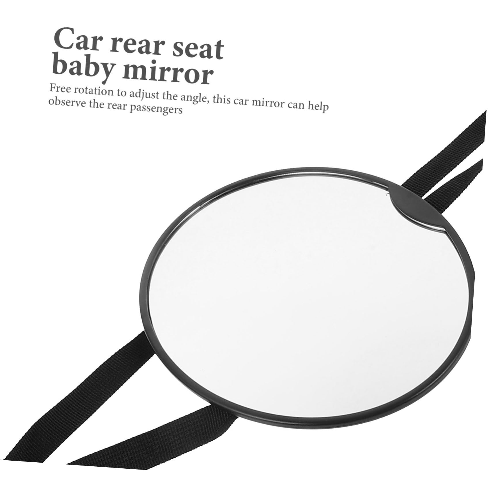TOYANDONA Baby Car Rearview Mirror for Rear-Facing Car Seats - Shatterproof Acrylic Interior View Mirror for Safe Driving & Child Monitoring - Perfect for Parents, Travel, and Road Trips