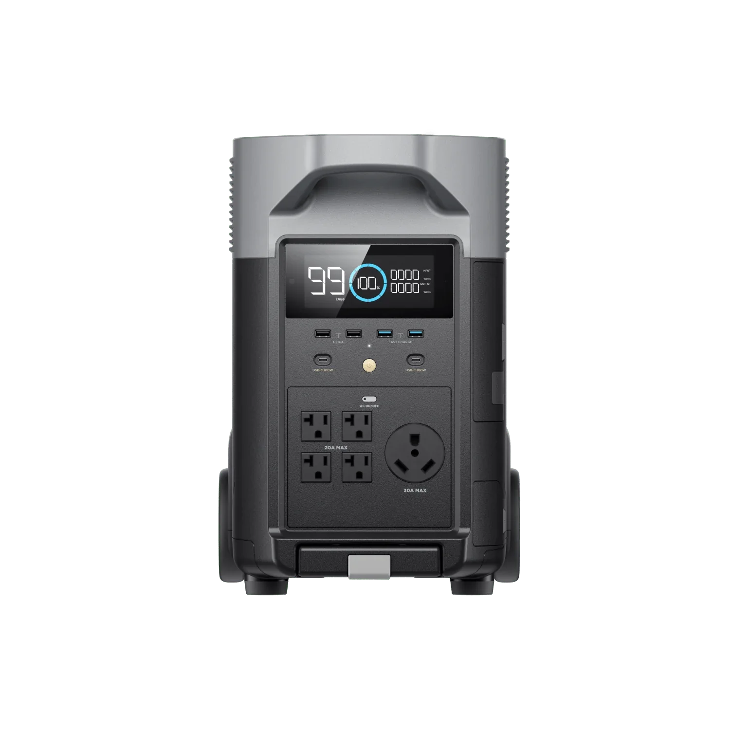 EcoFlow DELTA Pro 3600Wh 3600W Portable Power Station with 250W Solar Panel Kit - Perfect for Home Backup, Camping & Off-Grid Power Solutions