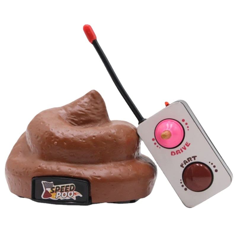 Remote Control Prank Poop Machine - Funny Gag Gift for Teens & Adults - USB Rechargeable Noise Maker for Office Pranks & Friends - Cool Novelty Gadgets & Fun Toys for Parties & Practical Jokes