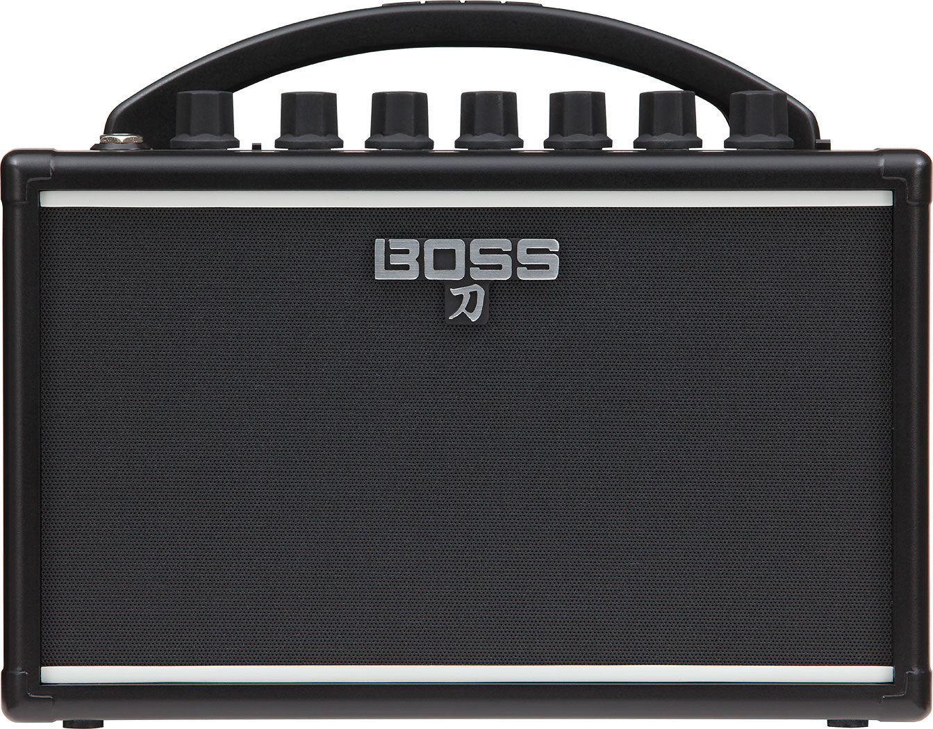 Boss Katana Mini Guitar Amplifier - Compact & Portable 7W Electric Guitar Amp with Headphone Jack & AUX Input - Perfect for Home Practice, Studio Recording & Travel