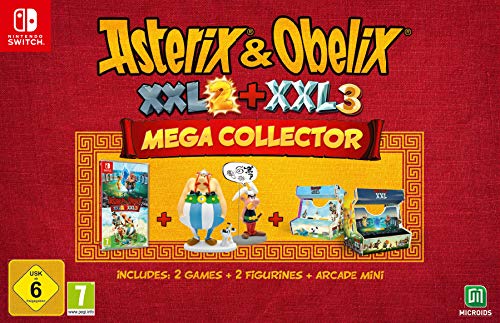 Asterix & Obelix XXL2 & XXL3 Mega Collector's Edition for Nintendo Switch - Adventure Game for Kids & Adults - Perfect for Family Game Night & Comic Fans