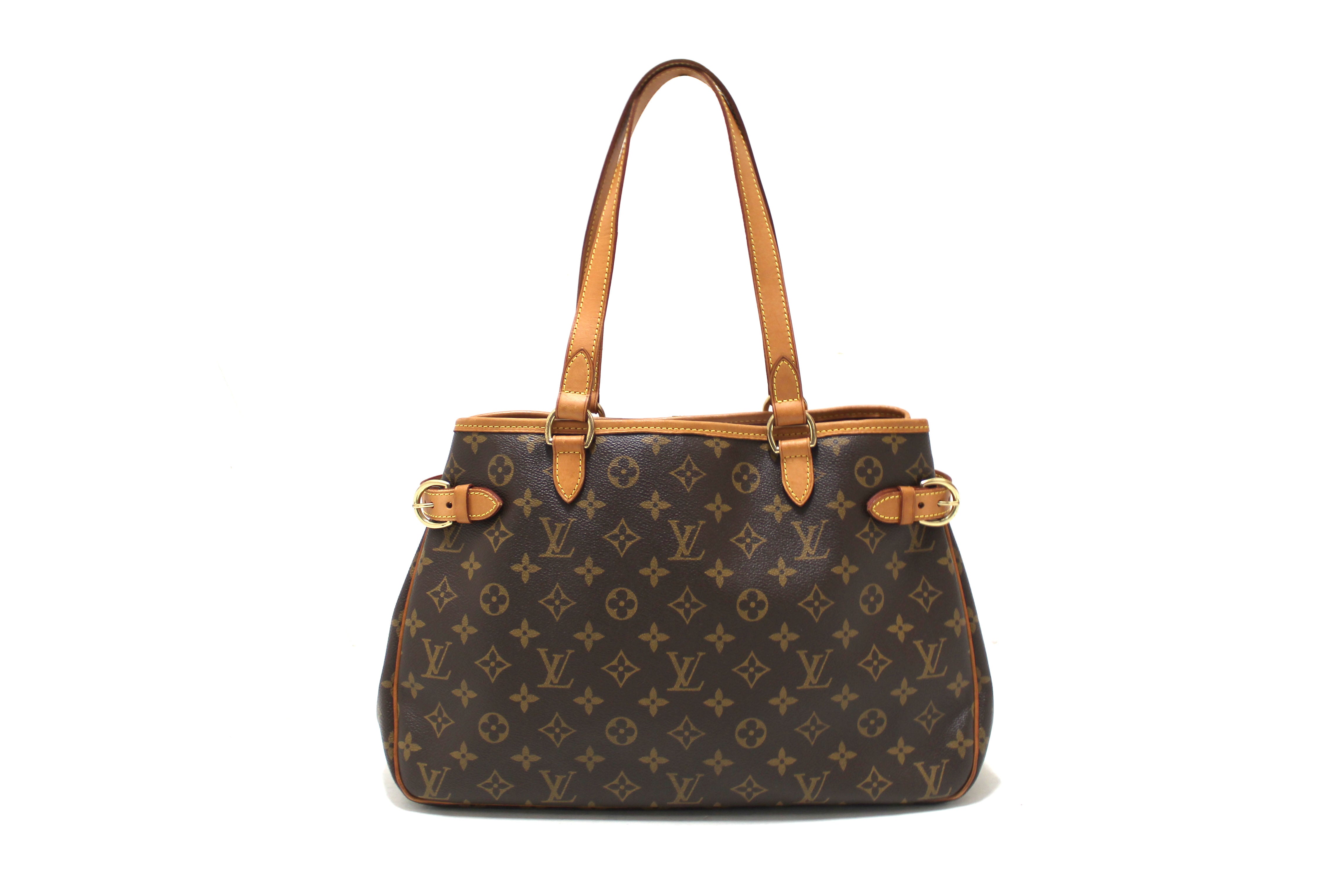 Authentic Louis Vuitton Monogram Batignolles Horizontal Tote Bag - Luxury Designer Shoulder Bag for Women, Perfect for Work, Travel & Everyday Use