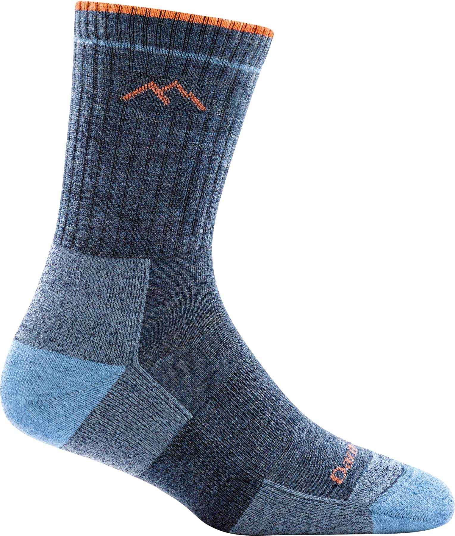Darn Tough Women's Hiking Socks - Midweight Micro Crew Cushion Socks for Outdoor Adventures, Trail Running & Cold Weather Activities