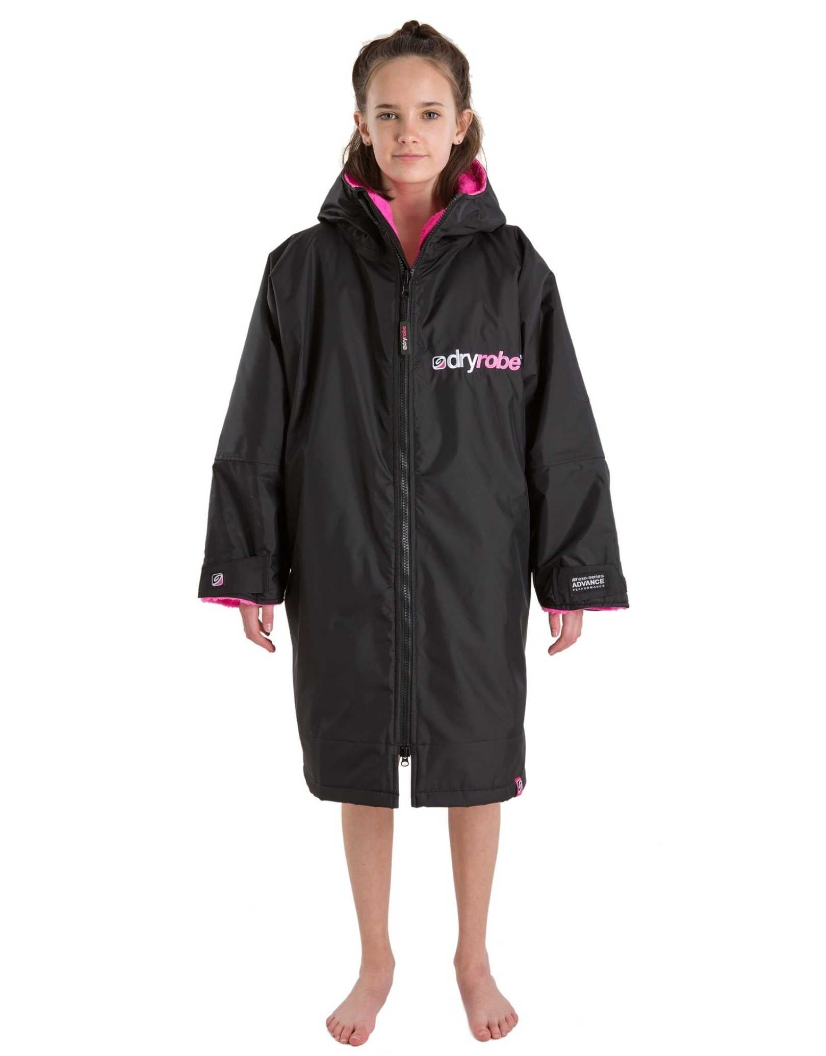 Kids Advanced Long Sleeve Robe for Boys & Girls Ages 10-13 Years - Soft Bathrobe for Kids After Shower, Swimming, or Lounging at Home