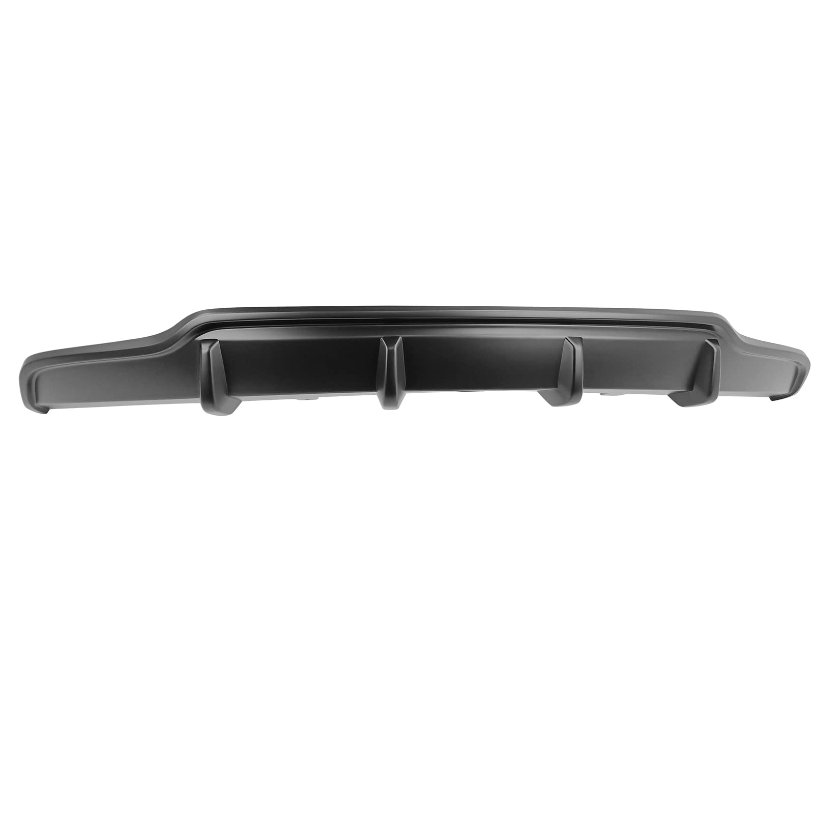 FREEMOTOR802 Matte Black ABS V-Style Rear Diffuser Spoiler for 2017-2023 Tesla Model 3 | Painted Bumper Lip Splitter Body Kit | Enhances Sporty Look & Aerodynamics