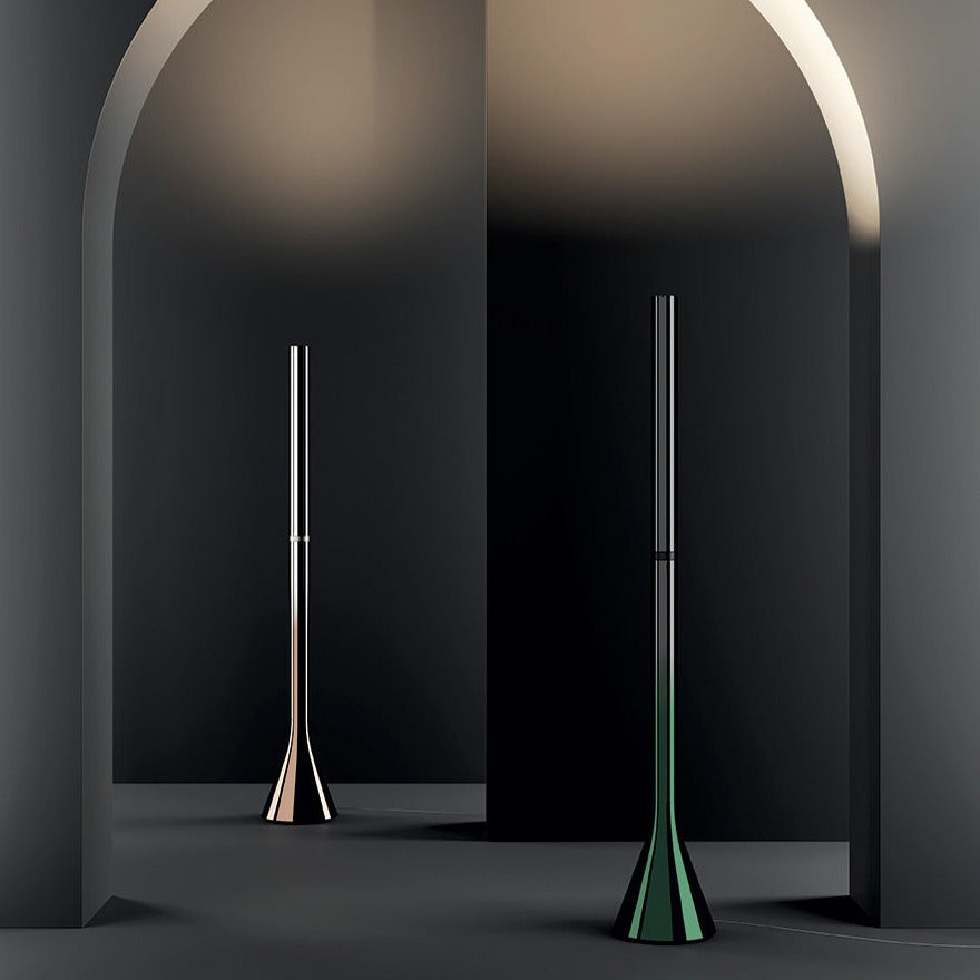 Lodes Croma Floor Lamp - Modern LED Floor Light for Living Room, Bedroom & Office - Adjustable Brightness & Warm White Light - Perfect for Reading, Relaxing & Ambient Lighting