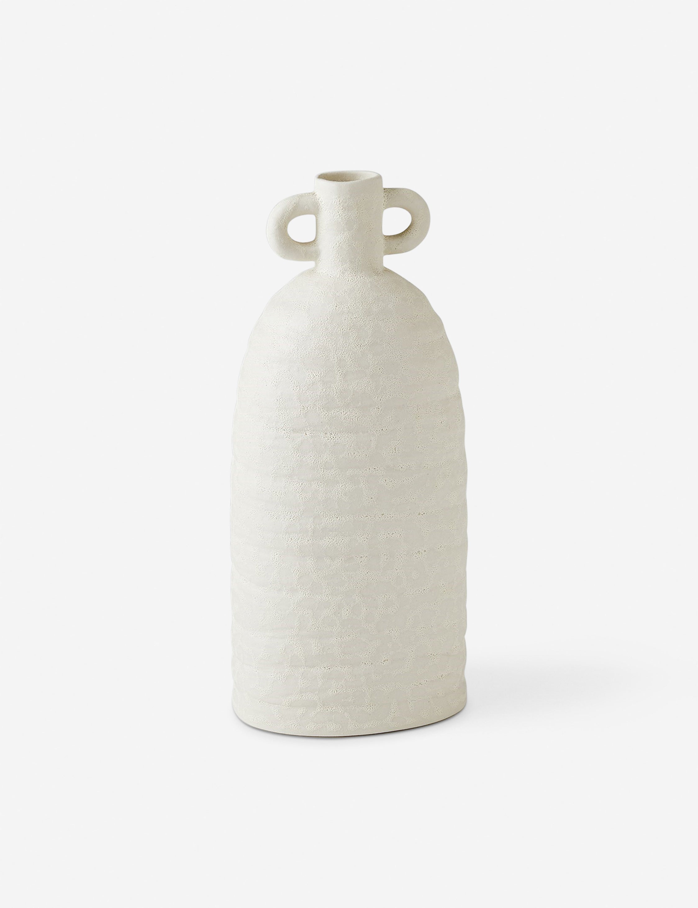 Devika Vase - Elegant Handcrafted Ceramic Flower Vase for Home Decor, Wedding Centerpiece & Gift Idea | Perfect for Living Room, Dining Table & Office Desk Decorations
