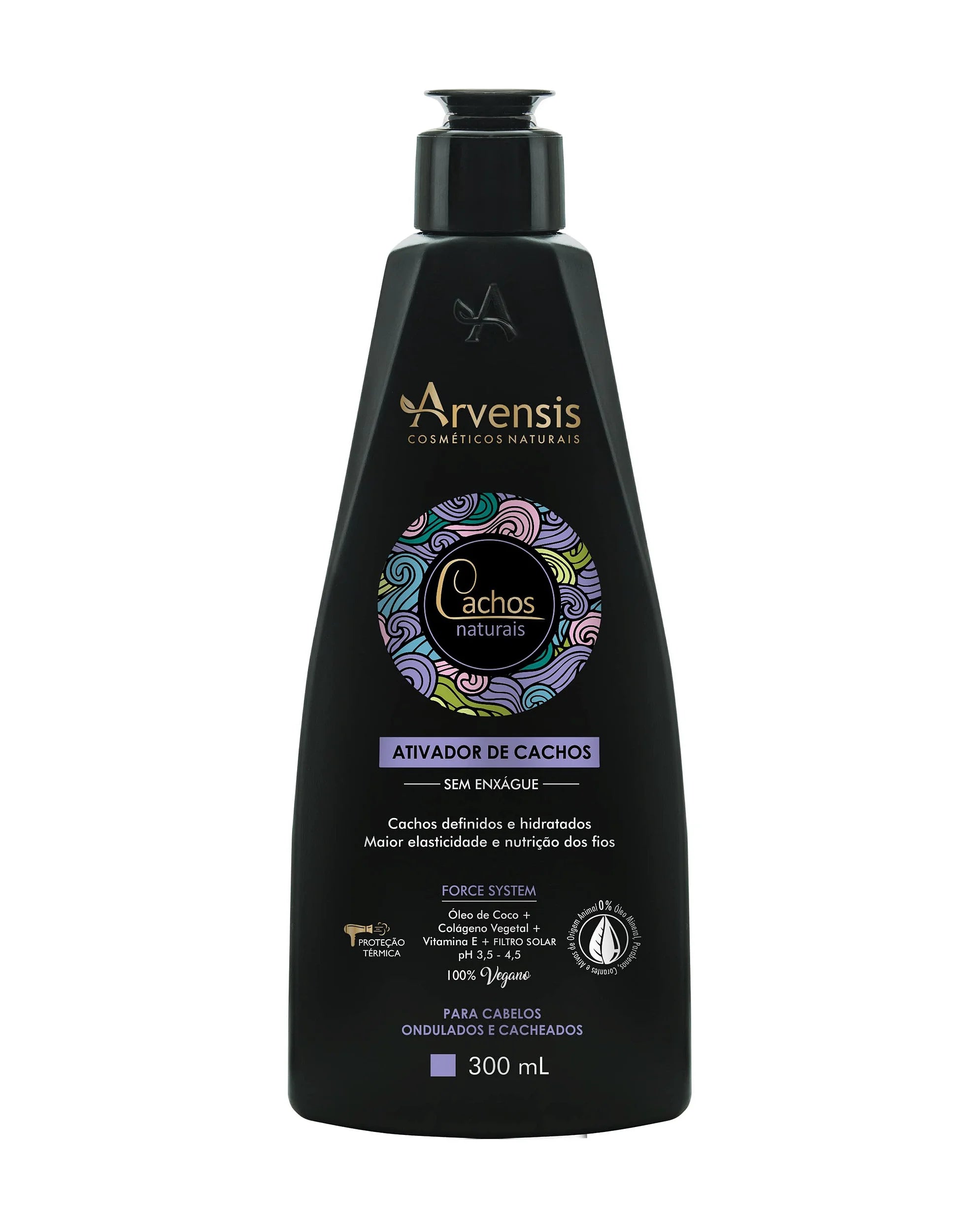 Best Cream Activator for Curly Hair - Arvensis Curl Enhancing Cream 300ml | Hydrates & Defines Natural Curls for All Hair Types | Perfect for Daily Styling & Frizz Control
