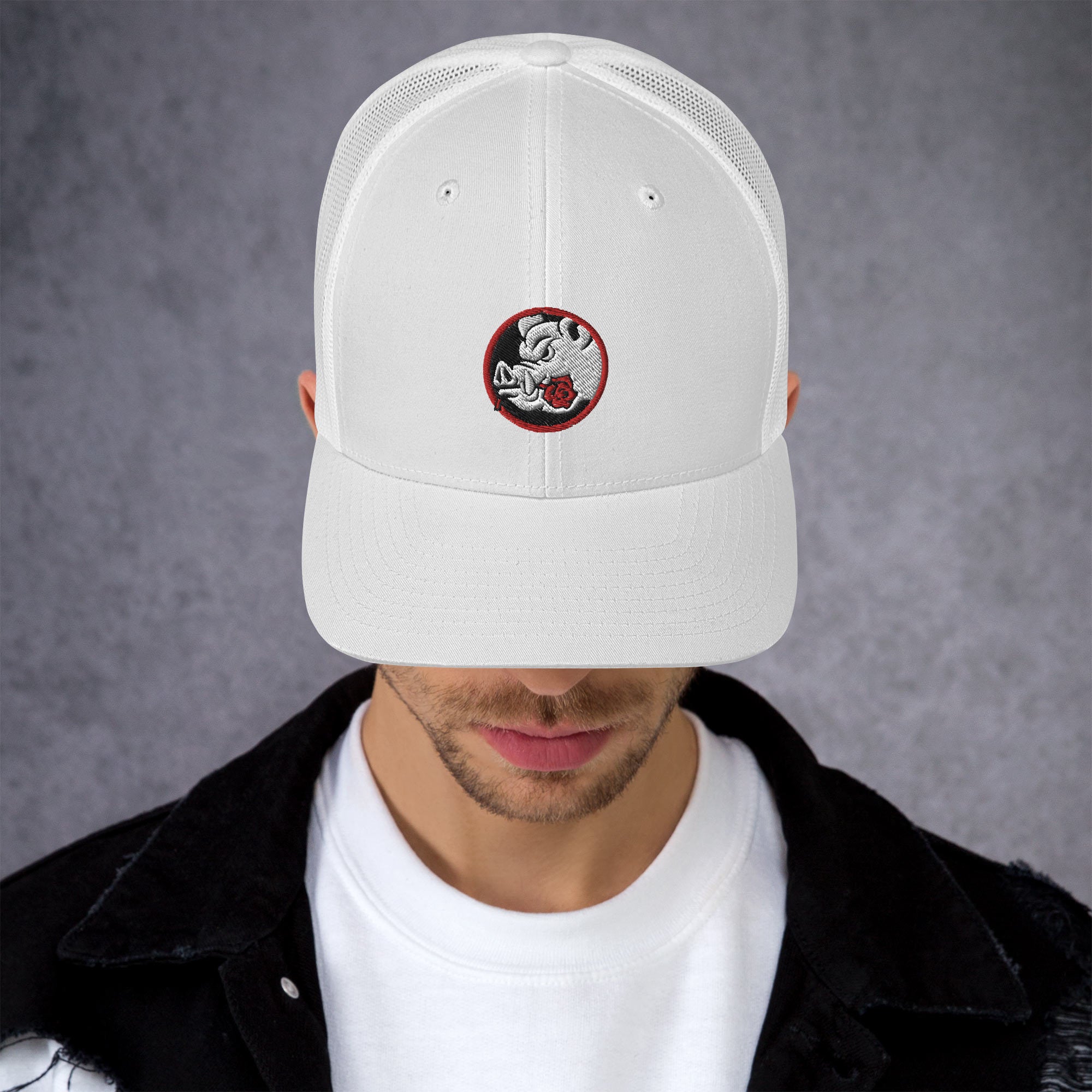 Portland Pigs Trucker Hat - Adjustable Snapback Baseball Cap for Men & Women - Perfect for Outdoor Activities, Sports, and Casual Wear