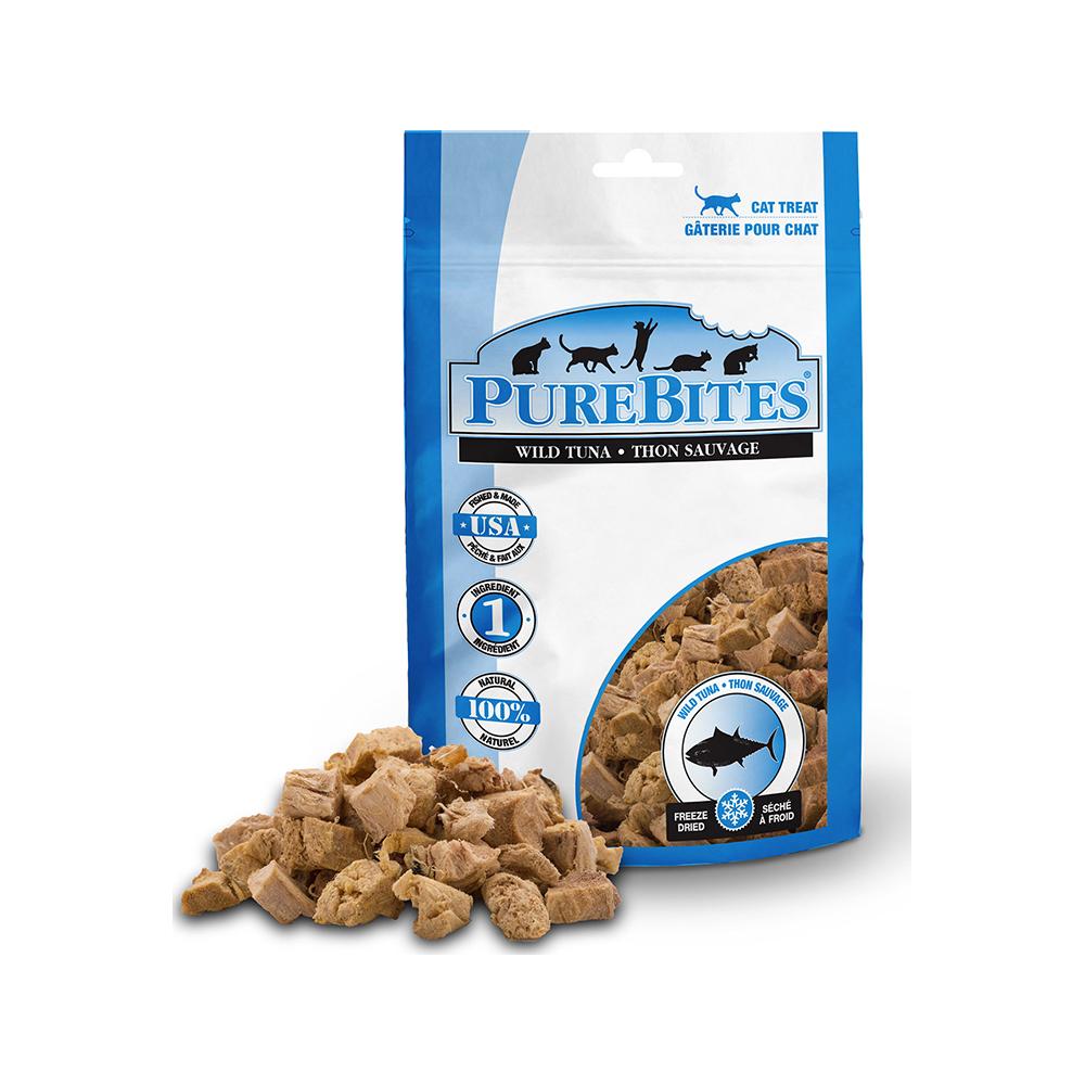 Premium Freeze-Dried Wild Tuna Cat Treats - Grain-Free, High-Protein Snacks for Healthy Cats - Perfect for Training, Rewards & Travel
