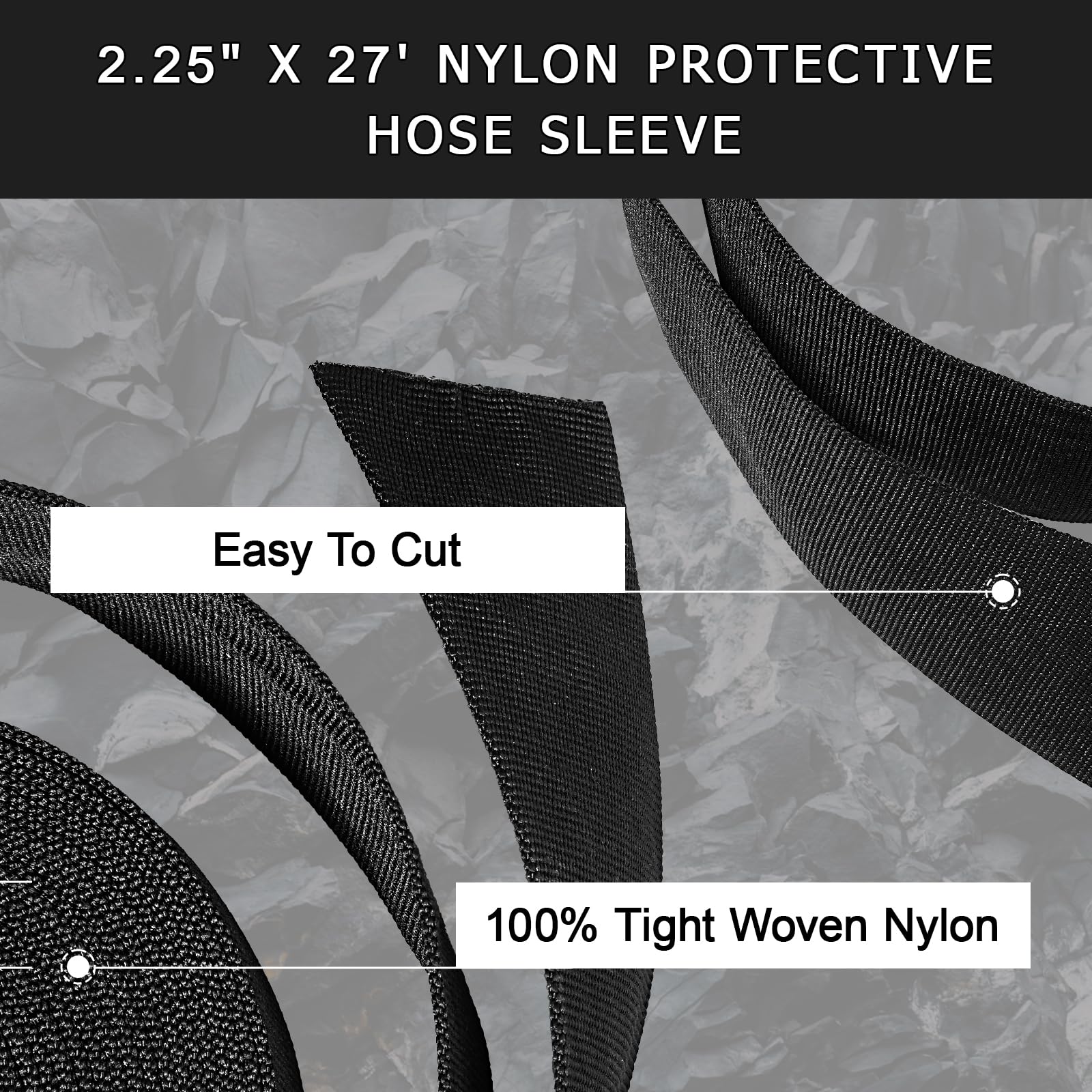 27FT Nylon Hose Sleeve 2.25