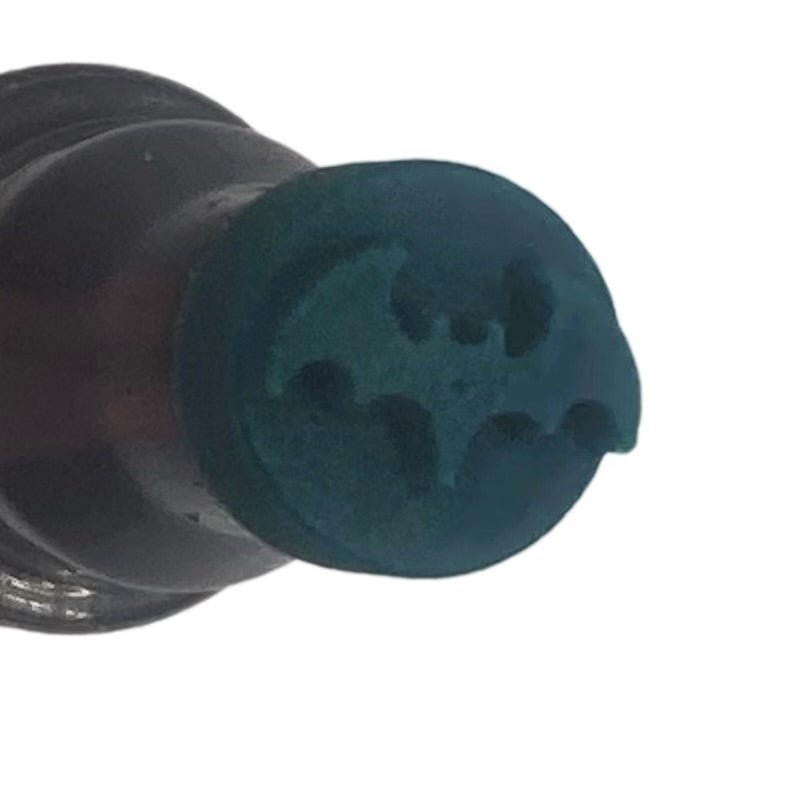Green Bat Stamp Eyeliner - Waterproof & Long Lasting Liquid Eyeliner for Precise Winged Liner - Perfect for Parties, Halloween Makeup & Cosplay Looks (One Size)