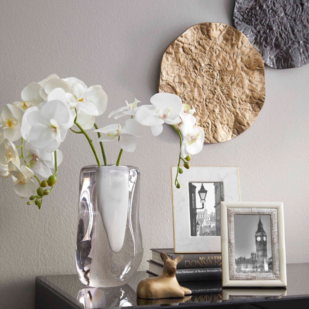 Cyan Design 11250 Inverted Opulence Vase - Clear Glass Short Vase for Home Decor, Wedding Centerpieces & Tabletop Display