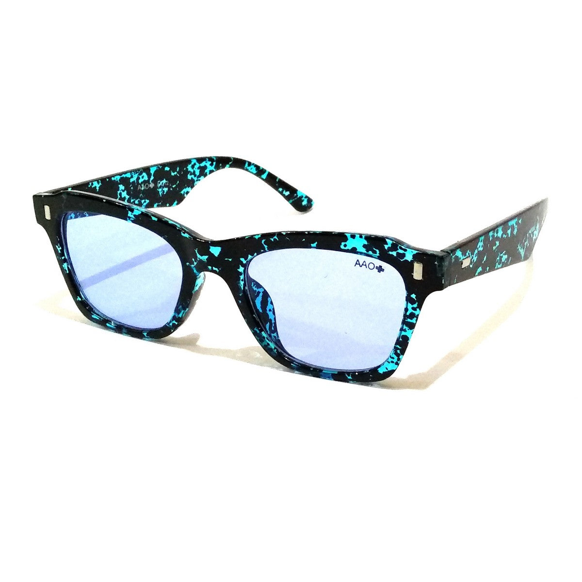 Premium Blue Sunglasses with Light Blue Gradient Lens - UV Protection, Polarized & Stylish for Men & Women - Perfect for Driving, Beach & Outdoor Activities
