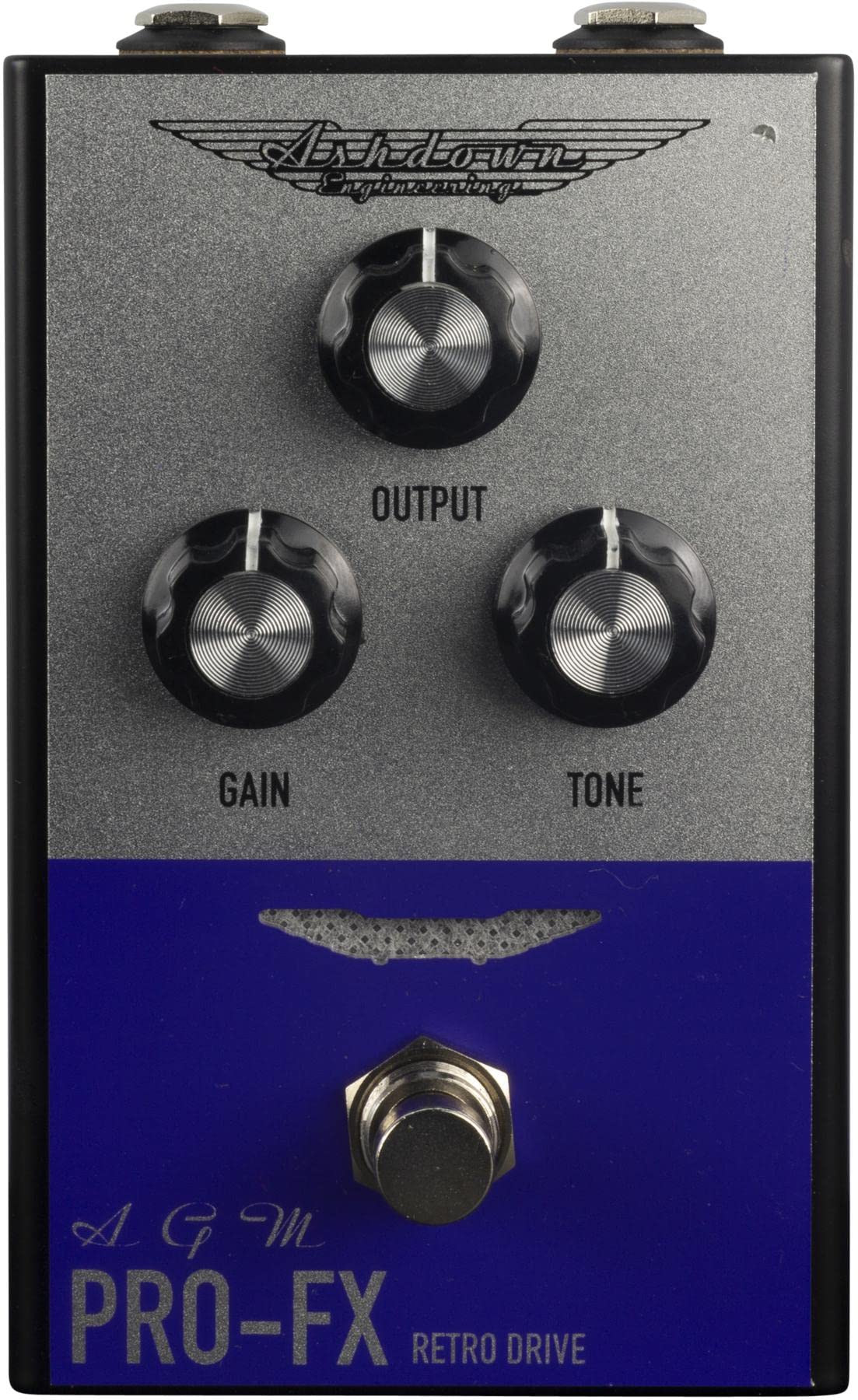 Ashdown Pro-FX Retro Drive Guitar Effects Pedal - Vintage Overdrive & Distortion for Electric Guitar, Bass & Amplifiers - Perfect for Rock, Blues & Studio Recording