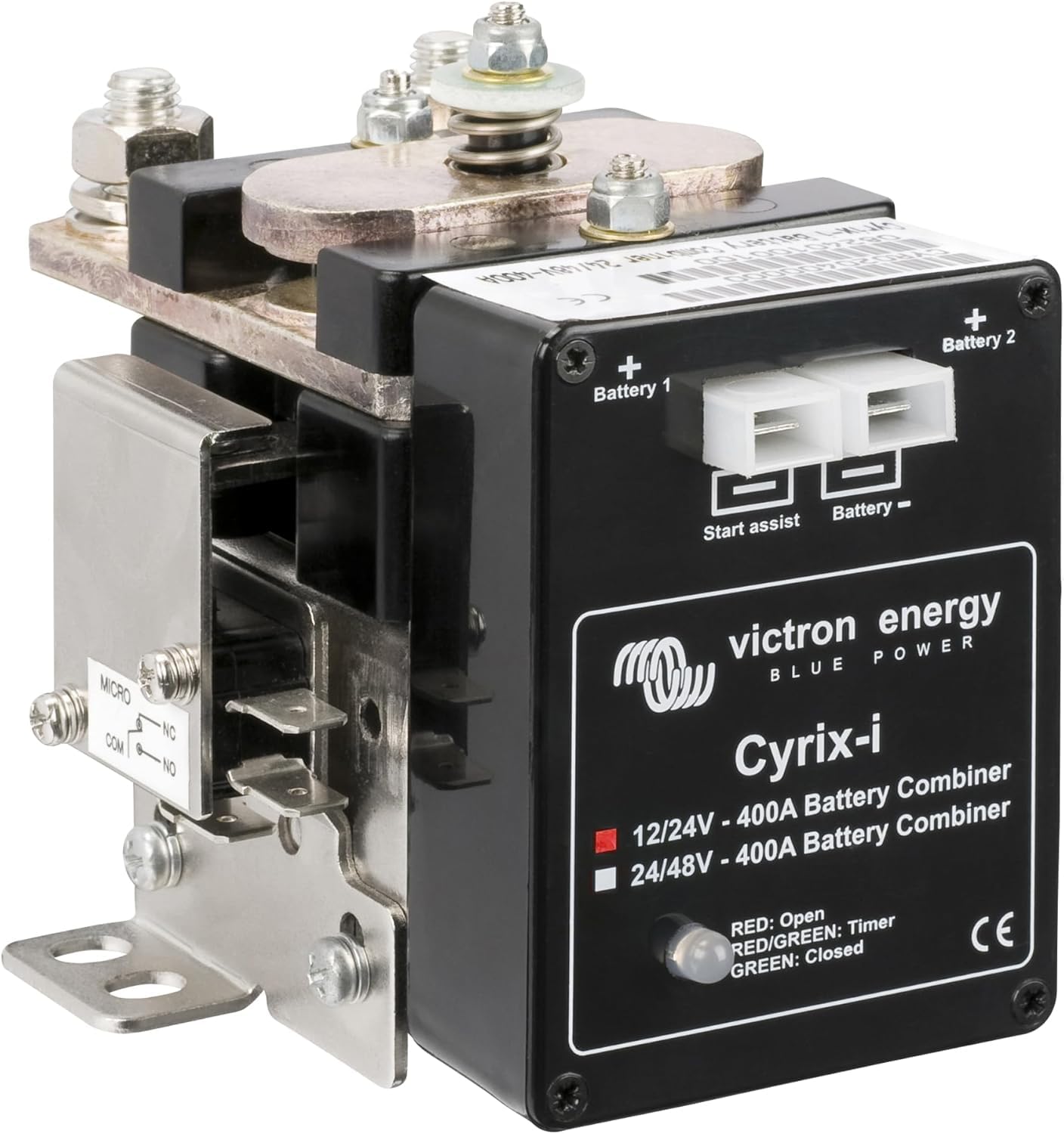 Victron Energy Cyrix-i 12/24V 400A Smart Battery Combiner - Marine, RV & Off-Grid Power System Solution