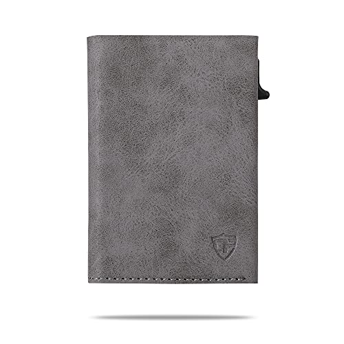 PU Leather - Gray & Black