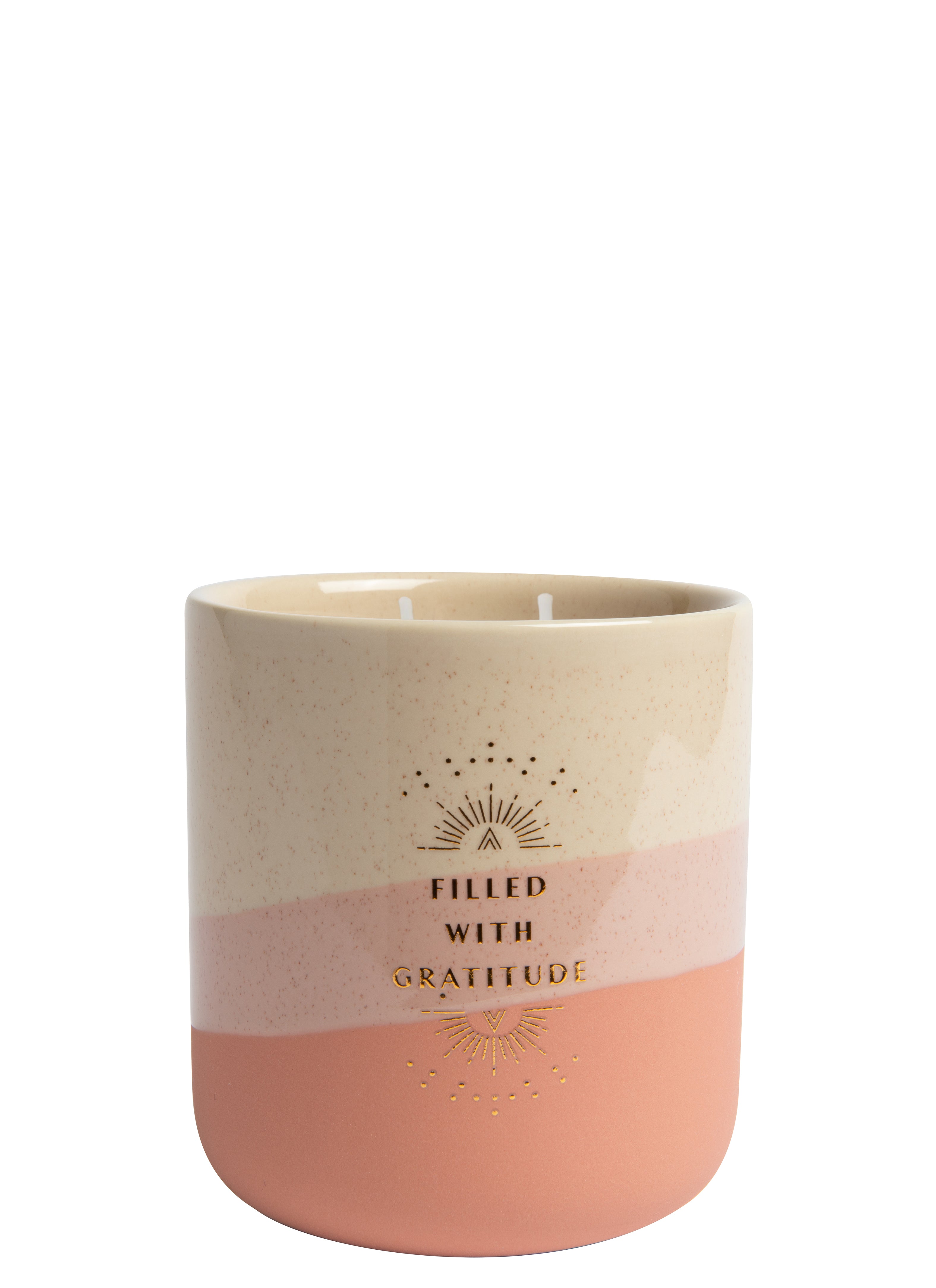 Gratitude Scented Candle - Aromatherapy Soy Wax Candle for Relaxation & Stress Relief - Perfect for Home, Spa, Yoga & Meditation - Gifts for Women & Men