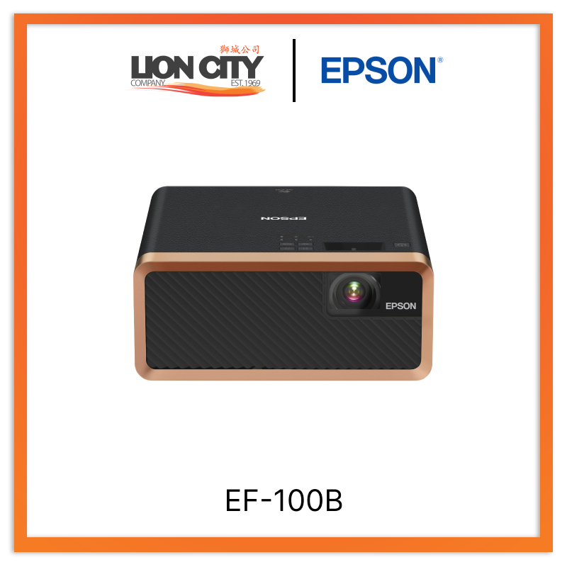 Epson EpiqVision Mini EF 100B Smart Home Theater Projector - Portable 1080P Full HD Projector for Movies, Gaming & Outdoor Entertainment