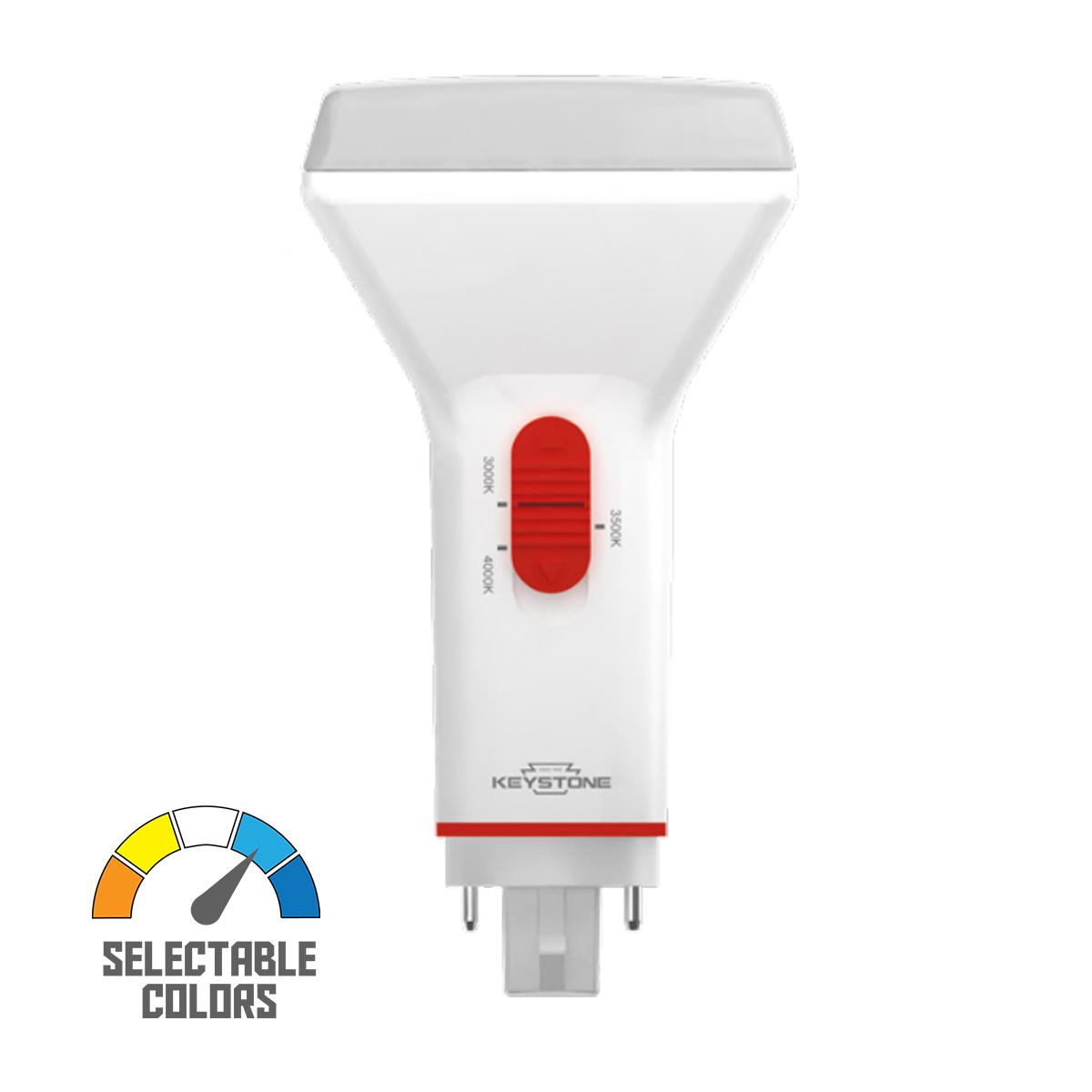 2 Pin PL LED Bulb - 9W 1150 Lumens, Ballast Bypass, 30K|35K|40K Color Temperature, G24d Base - Perfect for Office Lighting, Commercial Spaces & Energy-Efficient Home Use