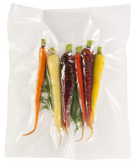 Premium Vacuum Sealer Bags for Sous Vide Cooking - 50 Pack (40cm x 50cm) | Heavy Duty Embossed Food Storage Bags | Freezer & Microwave Safe | Ideal for Meal Prep, Sous Vide, Freezing & Food Preservation | [SVT-06007]