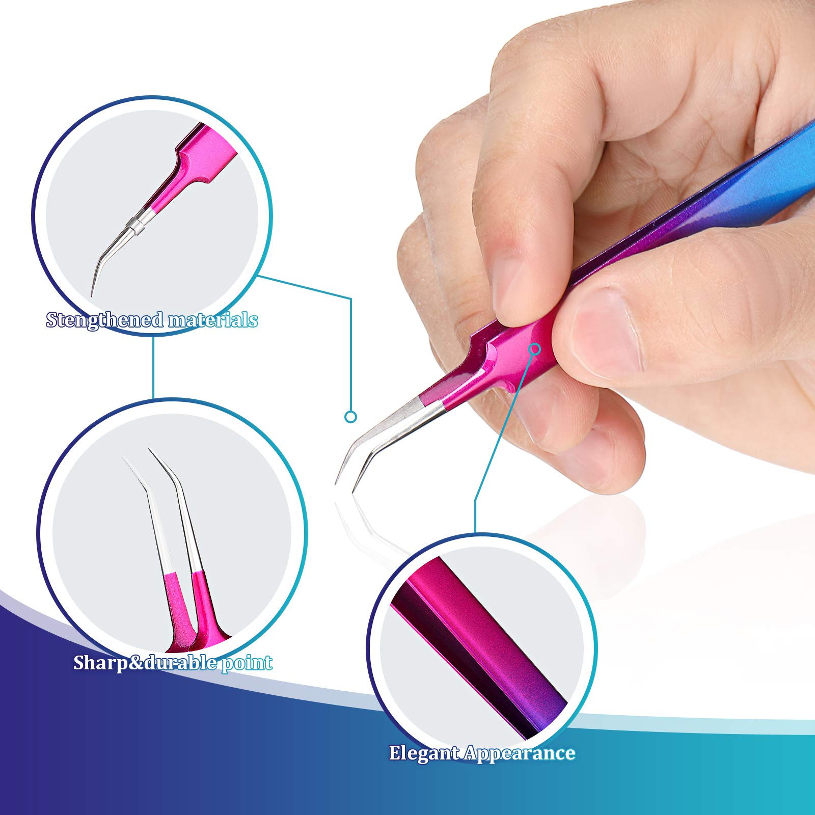 Premium 8-Piece Vinyl Weeding Tool Kit - Air Release Pen, Squeegee, Tweezers for Craft Vinyl Lettering & Cutting | Perfect for DIY Projects, Sign Making & Vinyl Decal Application