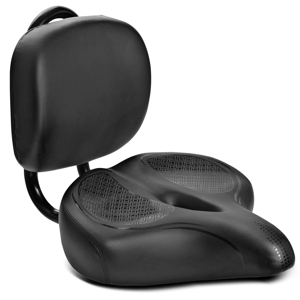 Lifespan Fitness Extra Support Spin Bike Seat - Comfortable Exercise Bike Saddle for Indoor Cycling, Spinning & Home Workouts - Ideal for Peloton, Stationary & Upright Bikes