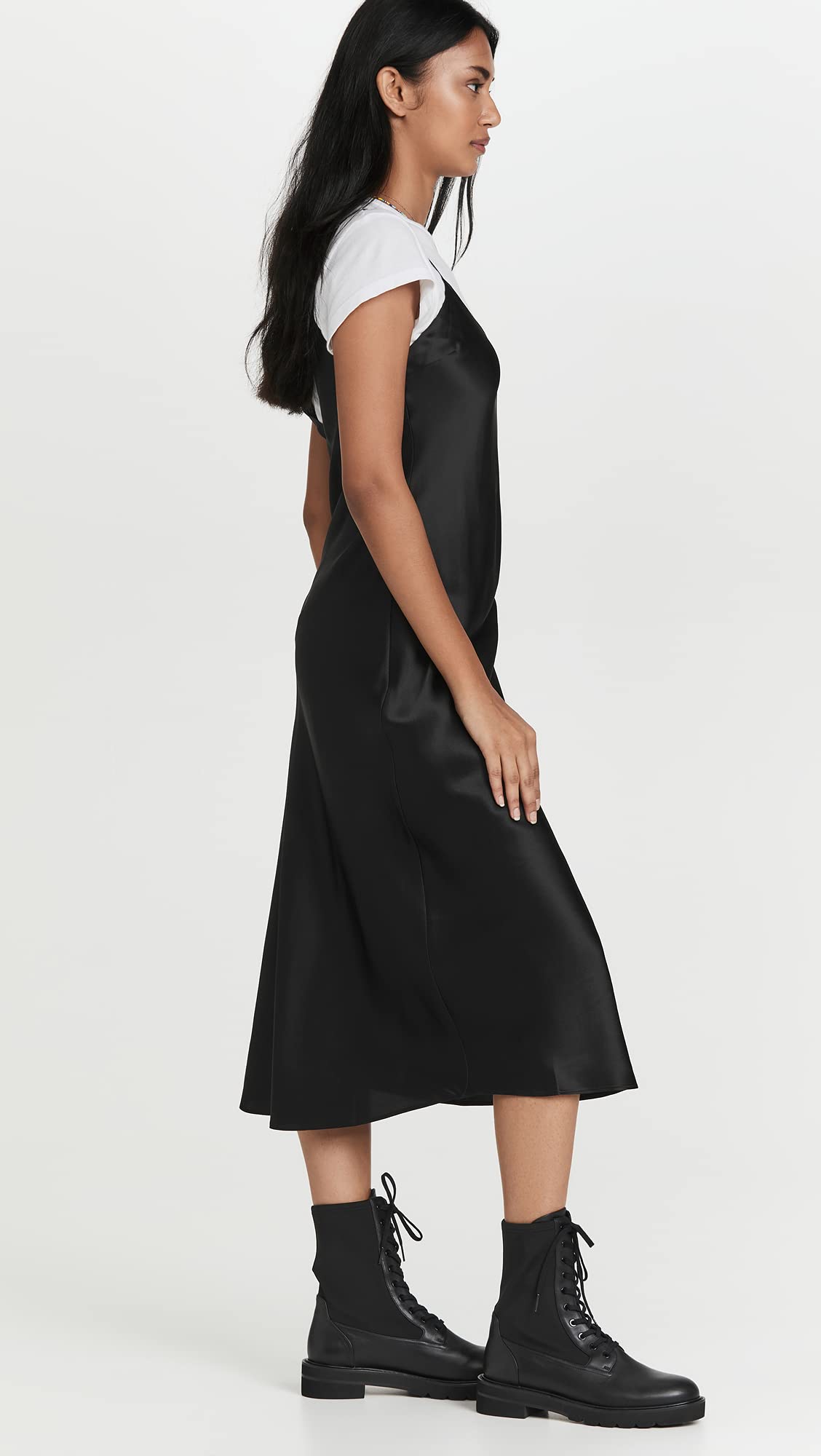 Women's Midi Slip Dress - Elegant Sleeveless Bodycon Dress for Women | Perfect for Cocktail Parties, Date Nights & Summer Vacations
