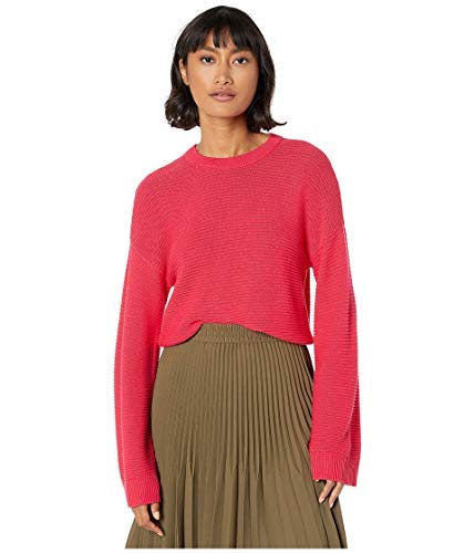 BCBGeneration Women's Long Sleeve Pullover Sweater - Soft Knit Casual Winter Sweater for Women | Perfect for Office, Date Night & Cozy Fall Outfits