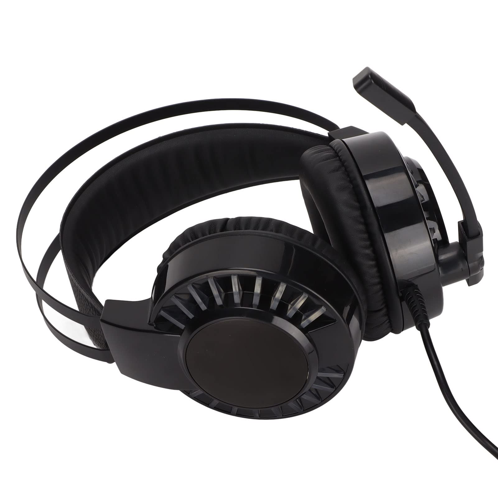 Tgoon Wired Gaming Headset with 7.1 Surround Sound, Heavy Bass & RGB Lighting - 3.5mm Noise Cancelling Headphones for PC, PS4, Xbox, Nintendo Switch - Perfect for FPS, RPG & Online Gaming