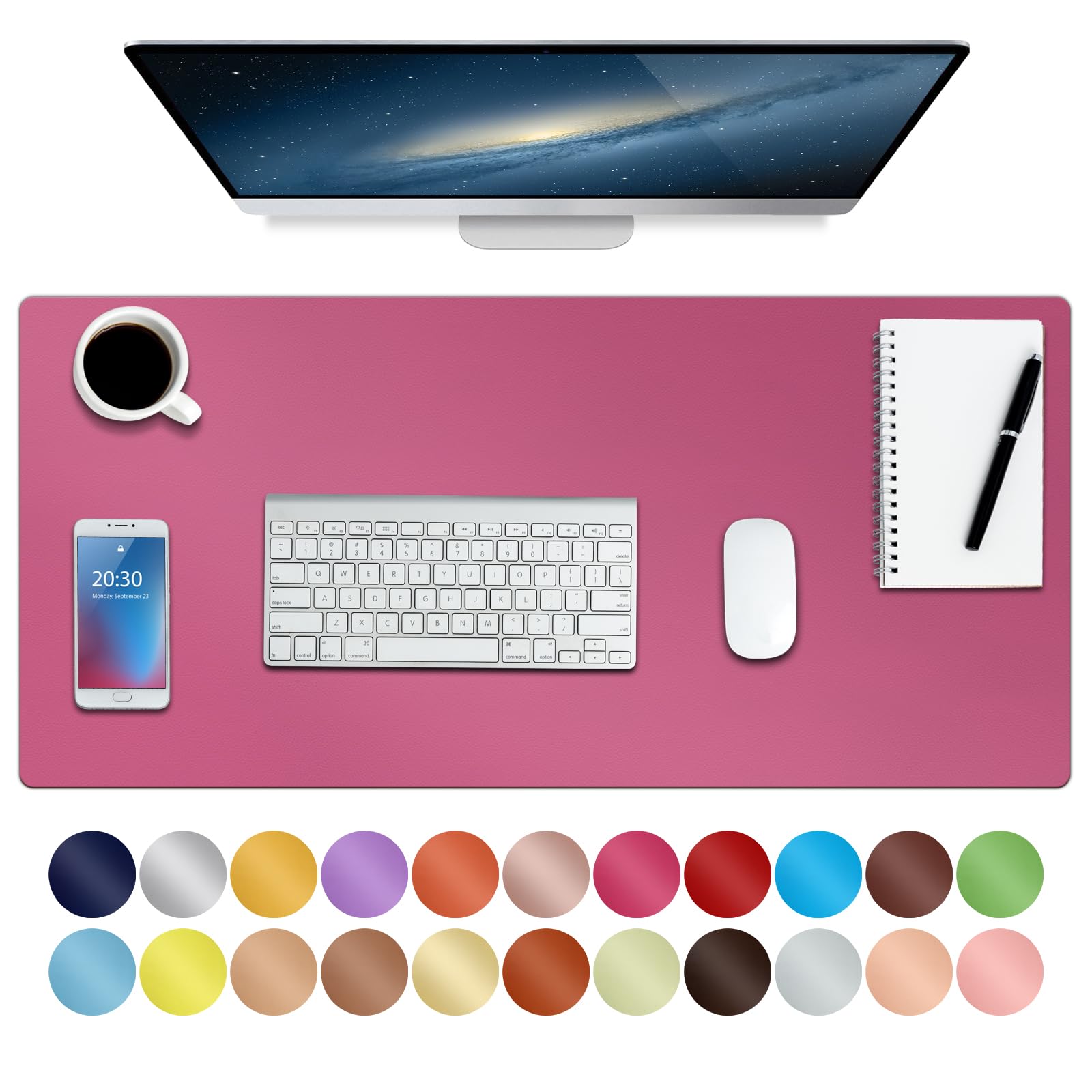 Premium PU Leather Desk Pad 30