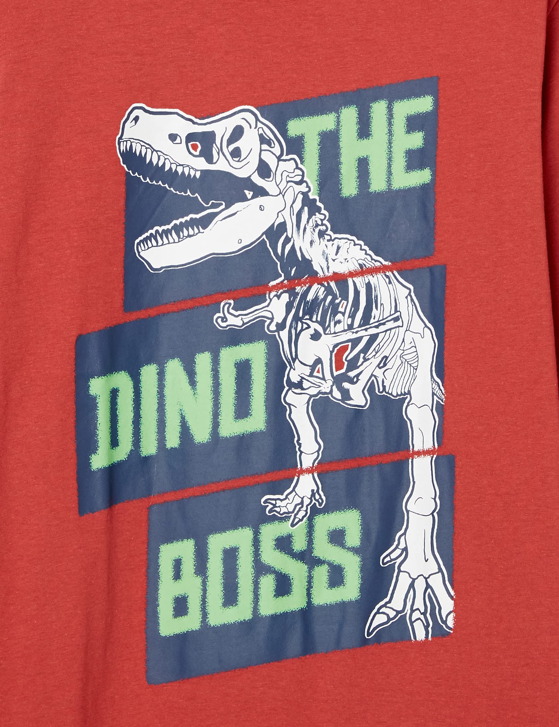 The Children's Place Boys' Dinosaur Long Sleeve Graphic T-Shirts - 3 Pack | Soft Cotton Playwear for School, Playdates & Everyday Adventures