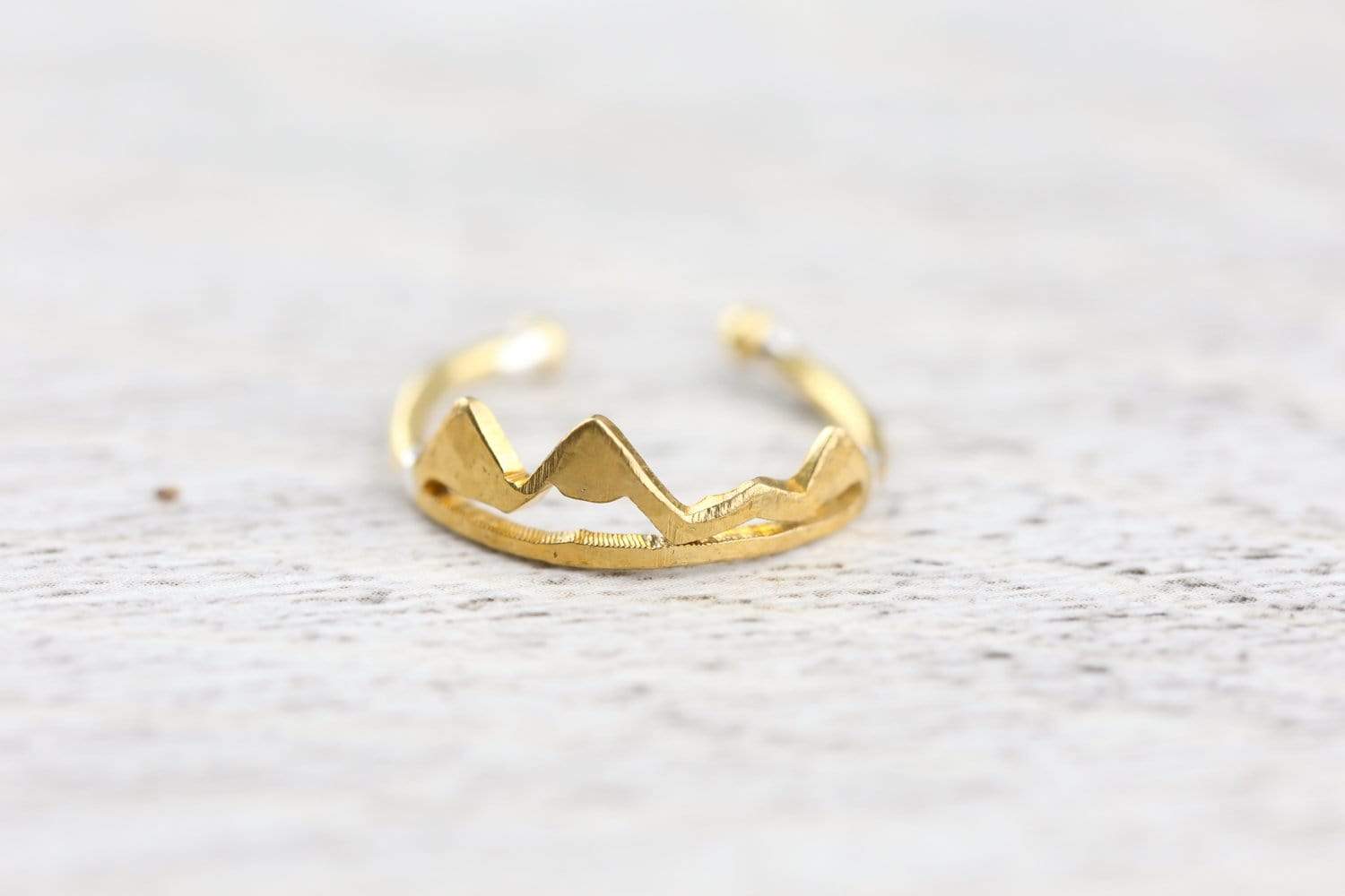 Himalayan Peaks Ring - Sterling Silver Handmade Mountain Jewelry for Women | Perfect for Hiking, Travel & Nature Lovers