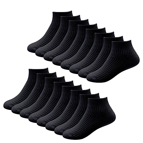 Black 8 Pairs Short Length