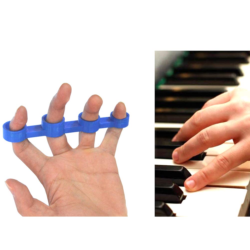 Guitar Hand Grip Strengthener - Finger Exercise Trainer for Guitar & Piano Players - Improve Grip Strength & Dexterity - Perfect for Musicians, Beginners & Music Therapy Sessions