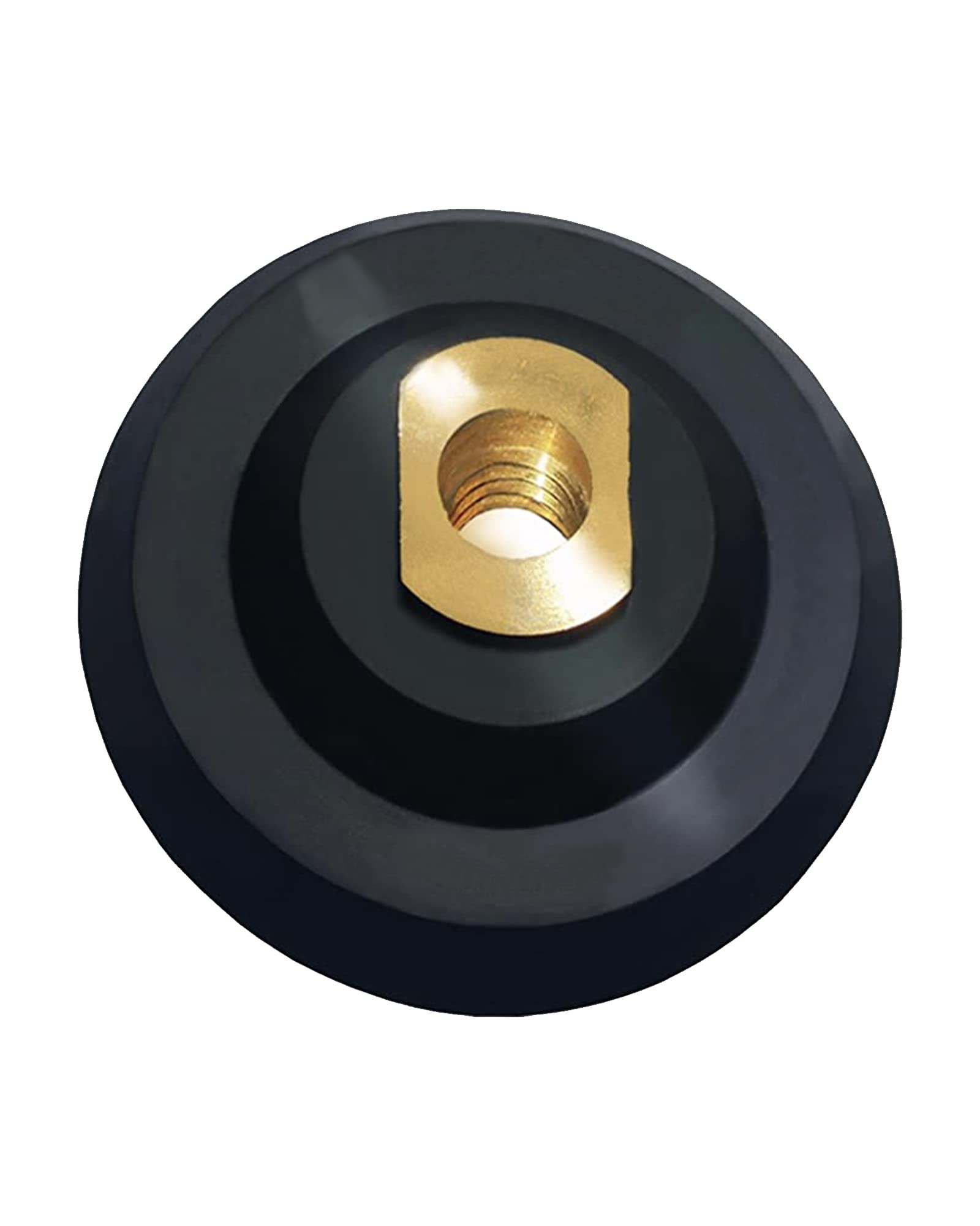 6 Inch Rubber Backer Pad with Hook & Loop for Angle Grinder - 5/8