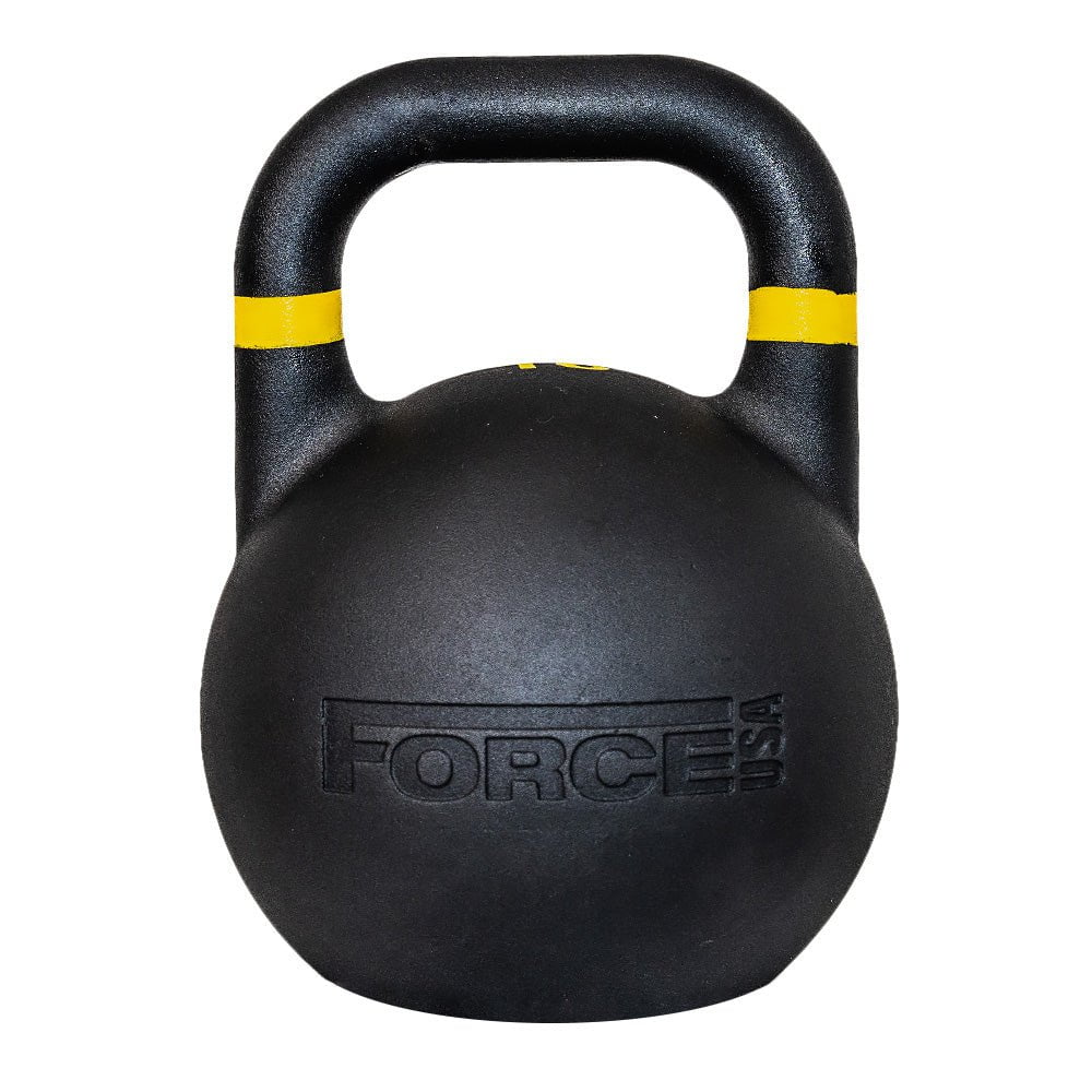 Force USA Competition Kettlebells V3 - Professional Grade Cast Iron Kettlebell for CrossFit, HIIT & Strength Training - Perfect for Home Gym & Fitness Studio Workouts