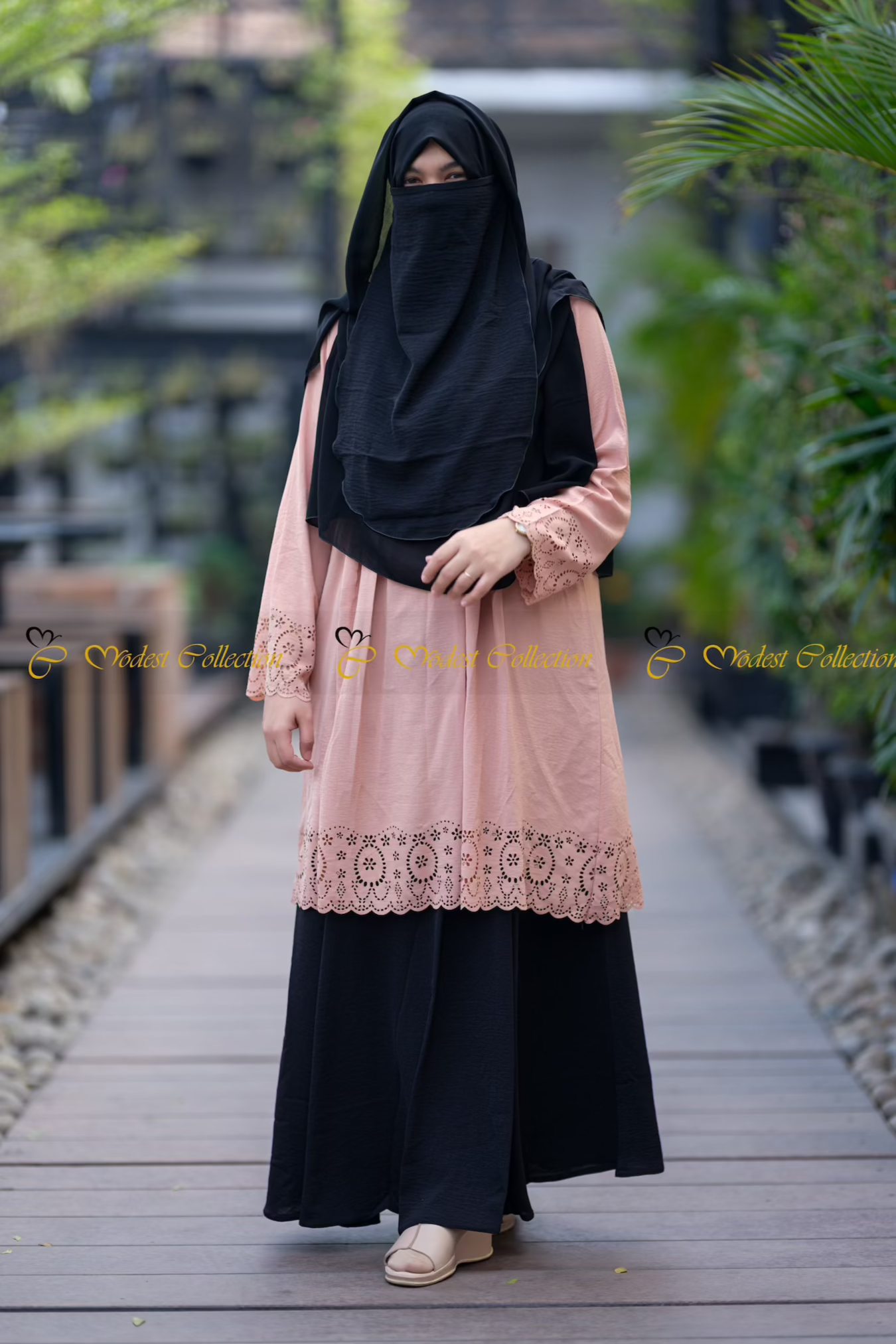 Elegant Laser Cut Tunic and Skirt Set for Women - Boho Chic Floral Lace Outfit for Casual Wear, Parties & Special Occasions