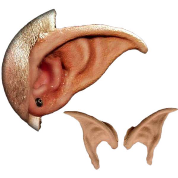 Stage Frights Foam Latex Sprite Ears - Lightweight Costume Accessories for Cosplay, Halloween & Fantasy Events | Perfect for Elf, Fairy & Fantasy Character Costumes
