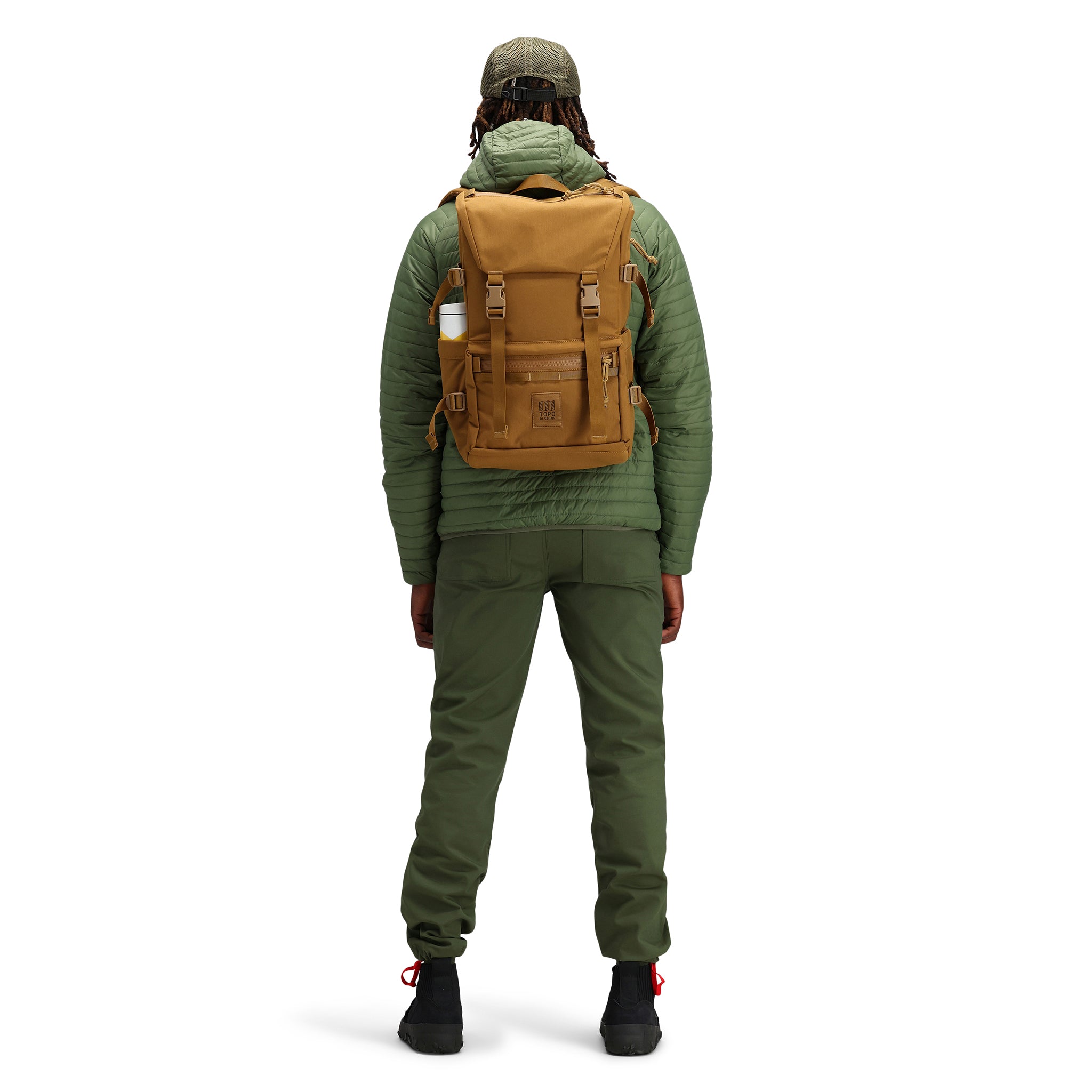 Rover Pack Tech - Waterproof Hiking Backpack with USB Charging Port for Outdoor Adventures, Camping, and Travel