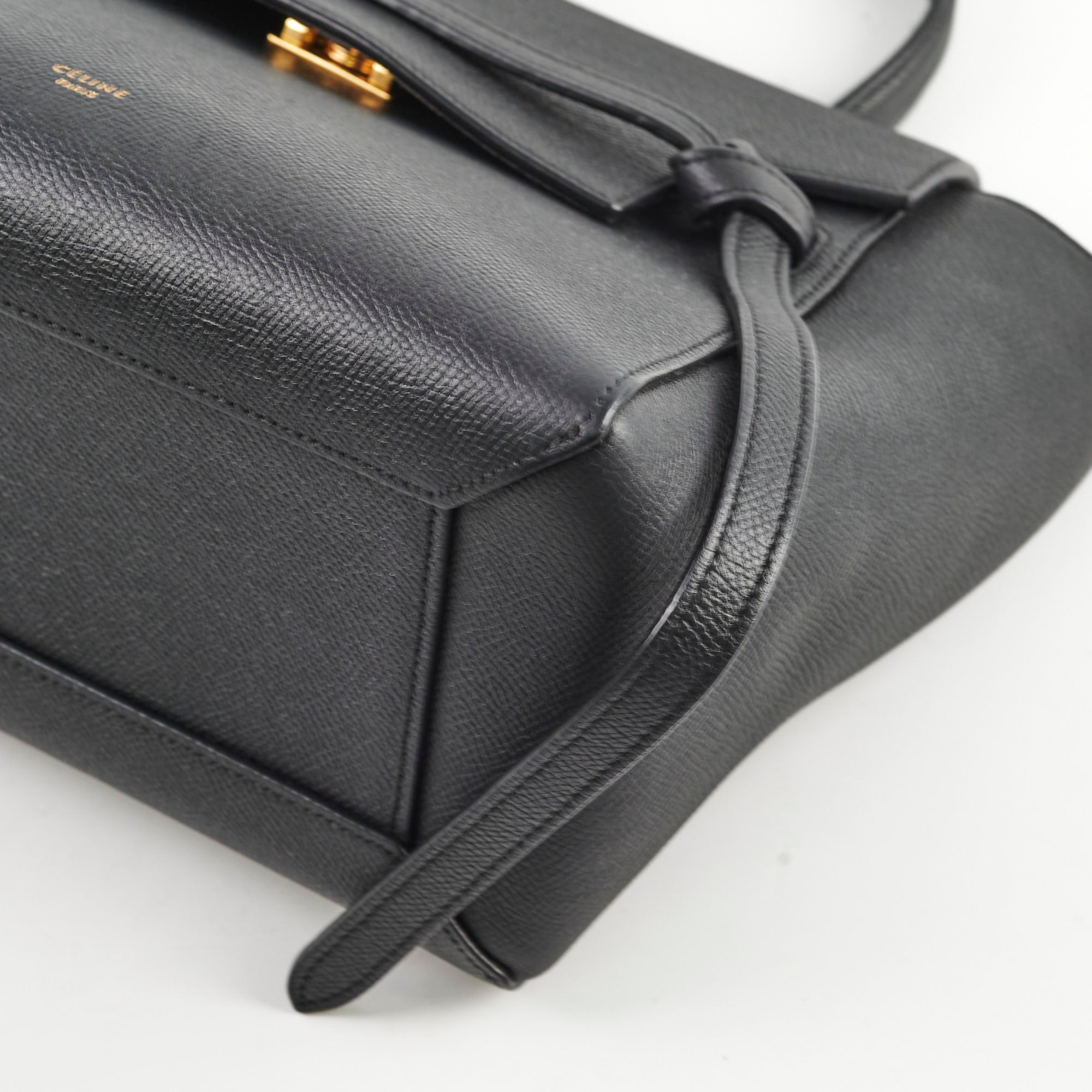 Celine Micro Belt Bag in Black | Luxury Crossbody Handbag for Women | Perfect for Work, Travel & Everyday Use