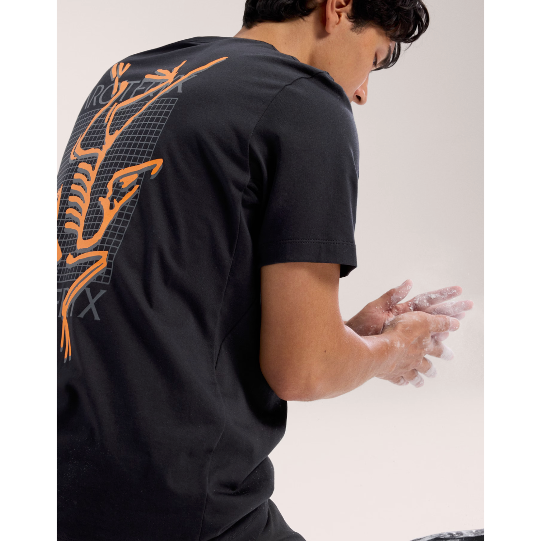 Arc'teryx Men's Short Sleeve Shirt with Multi Bird Logo - Lightweight & Breathable for Hiking, Camping & Outdoor Adventures