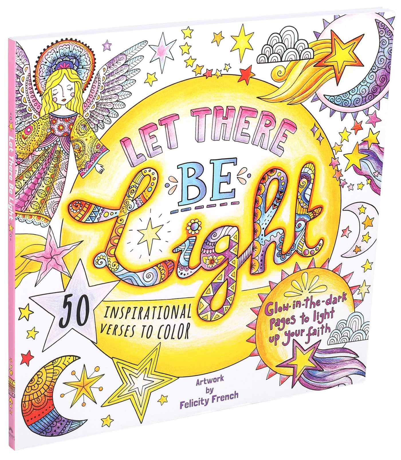 Glow in the Dark Coloring Book for Kids & Adults - Relaxing Nighttime Activity, Creative Art Therapy - Perfect for Bedtime, Travel & Stress Relief