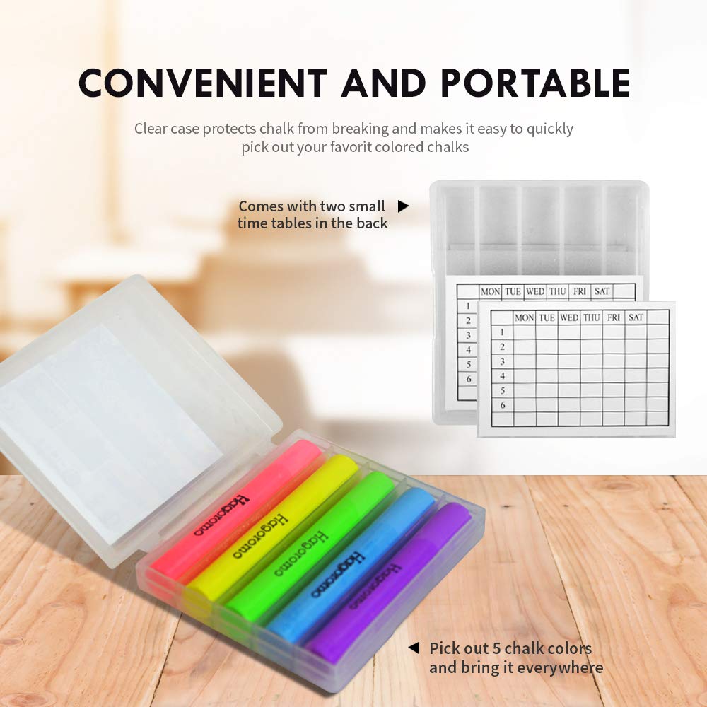 Hagoromo Chalk Case - Premium Chalk Holder for Teachers, Mathematicians & Artists - Perfect for Classroom, Blackboard & Chalkboard Use